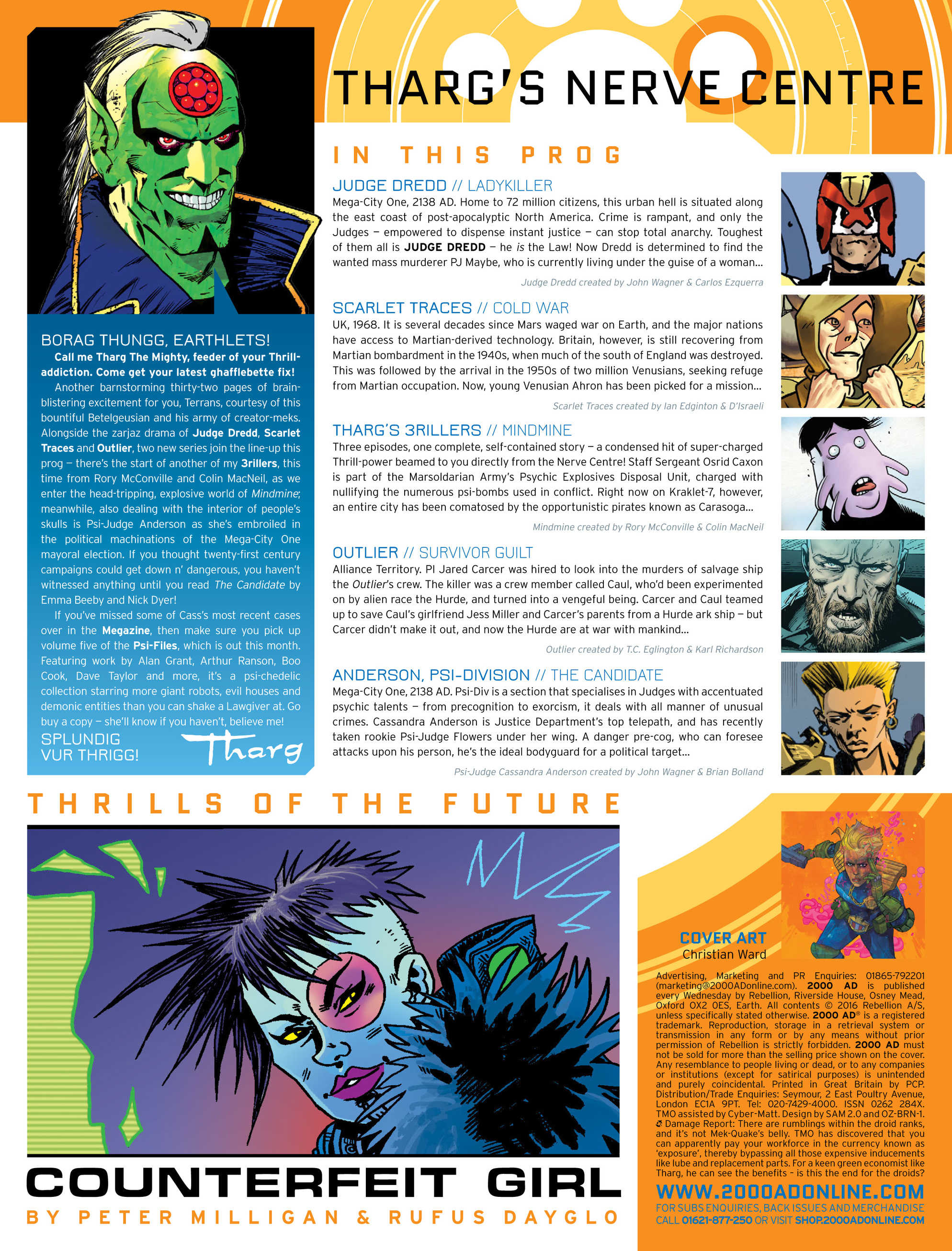 Read online 2000 AD comic -  Issue #1993 - 2