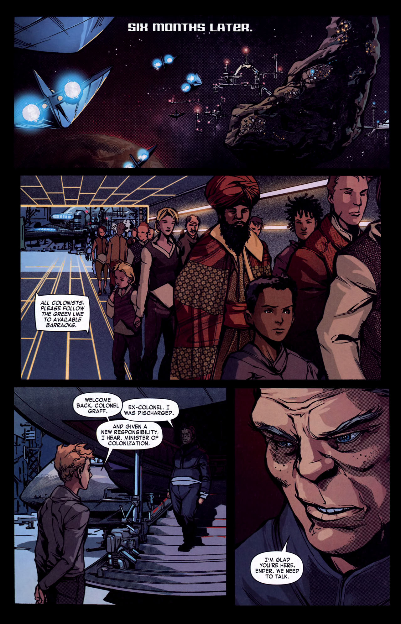 Read online Ender in Exile comic -  Issue #1 - 13