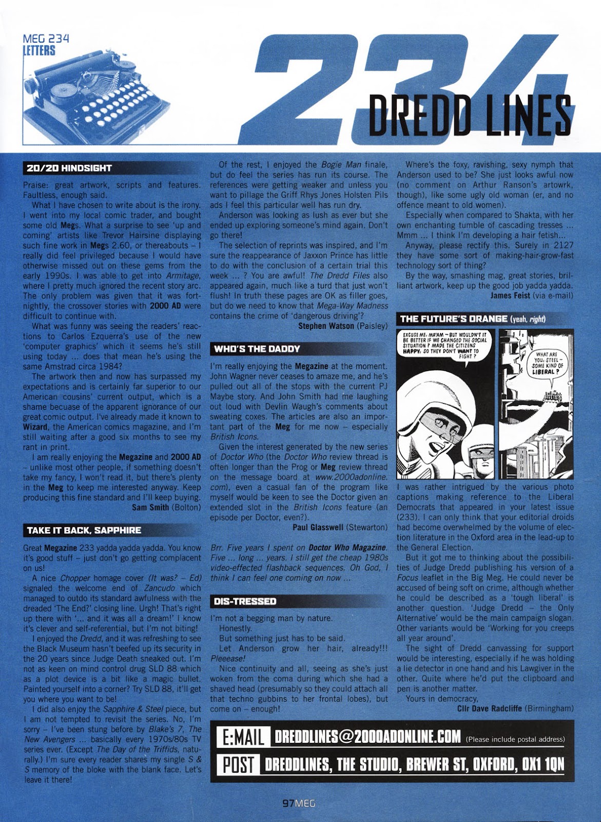 Judge Dredd Megazine (Vol. 5) issue 234 - Page 95