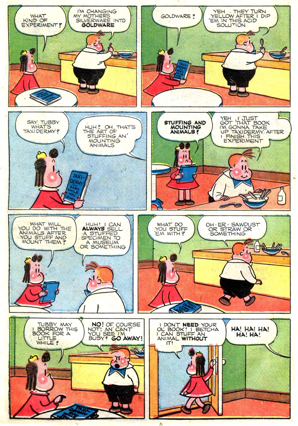 Read online Four Color Comics comic -  Issue #110 - 22