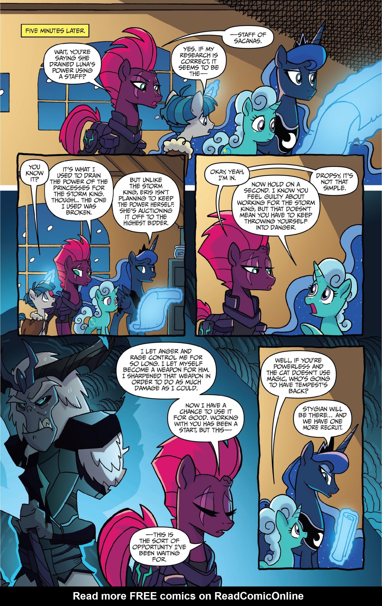 Read online My Little Pony: Nightmare Knights comic -  Issue #2 - 15