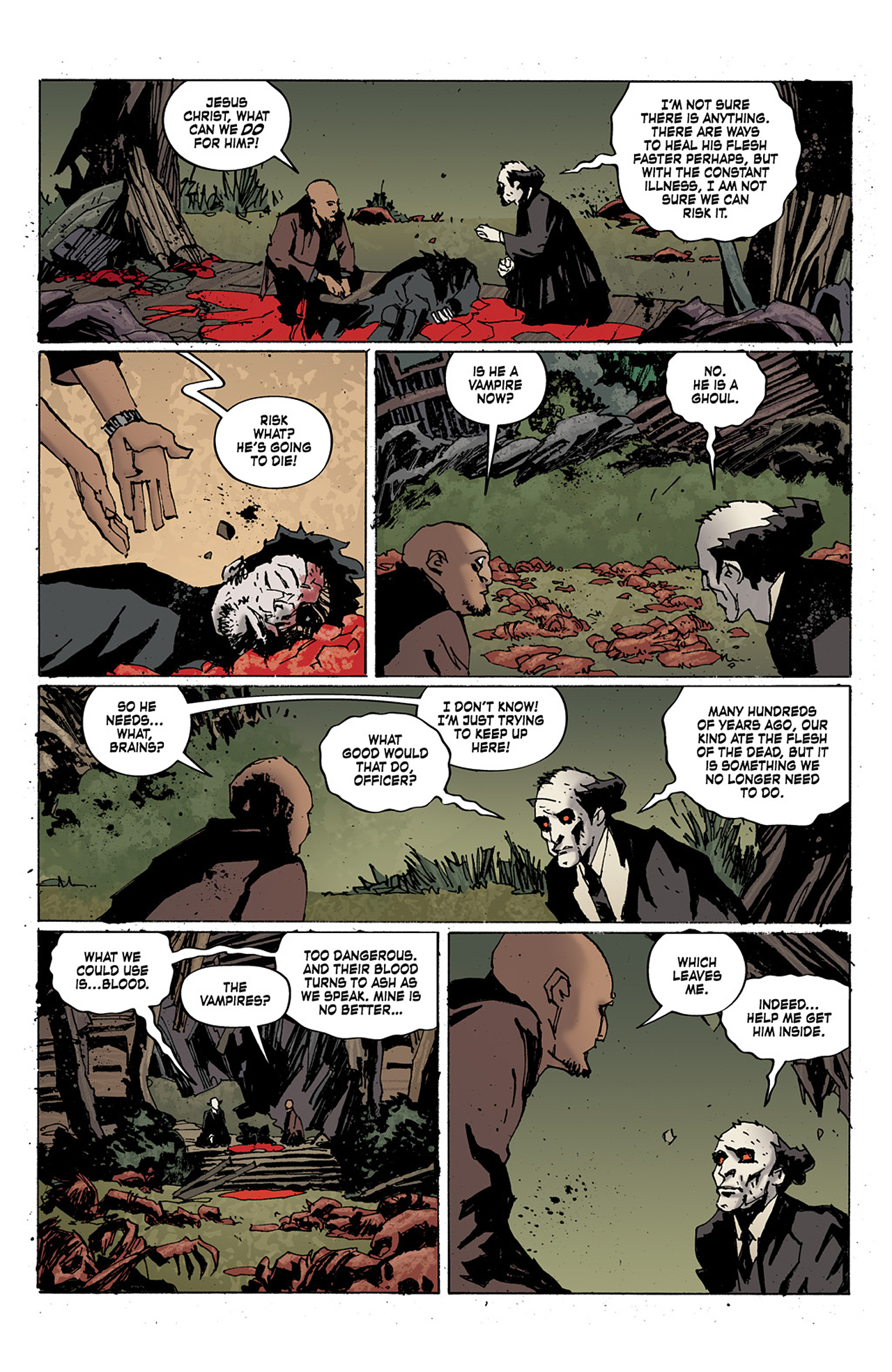 Read online Criminal Macabre: Final Night - The 30 Days of Night Crossover comic -  Issue #4 - 5