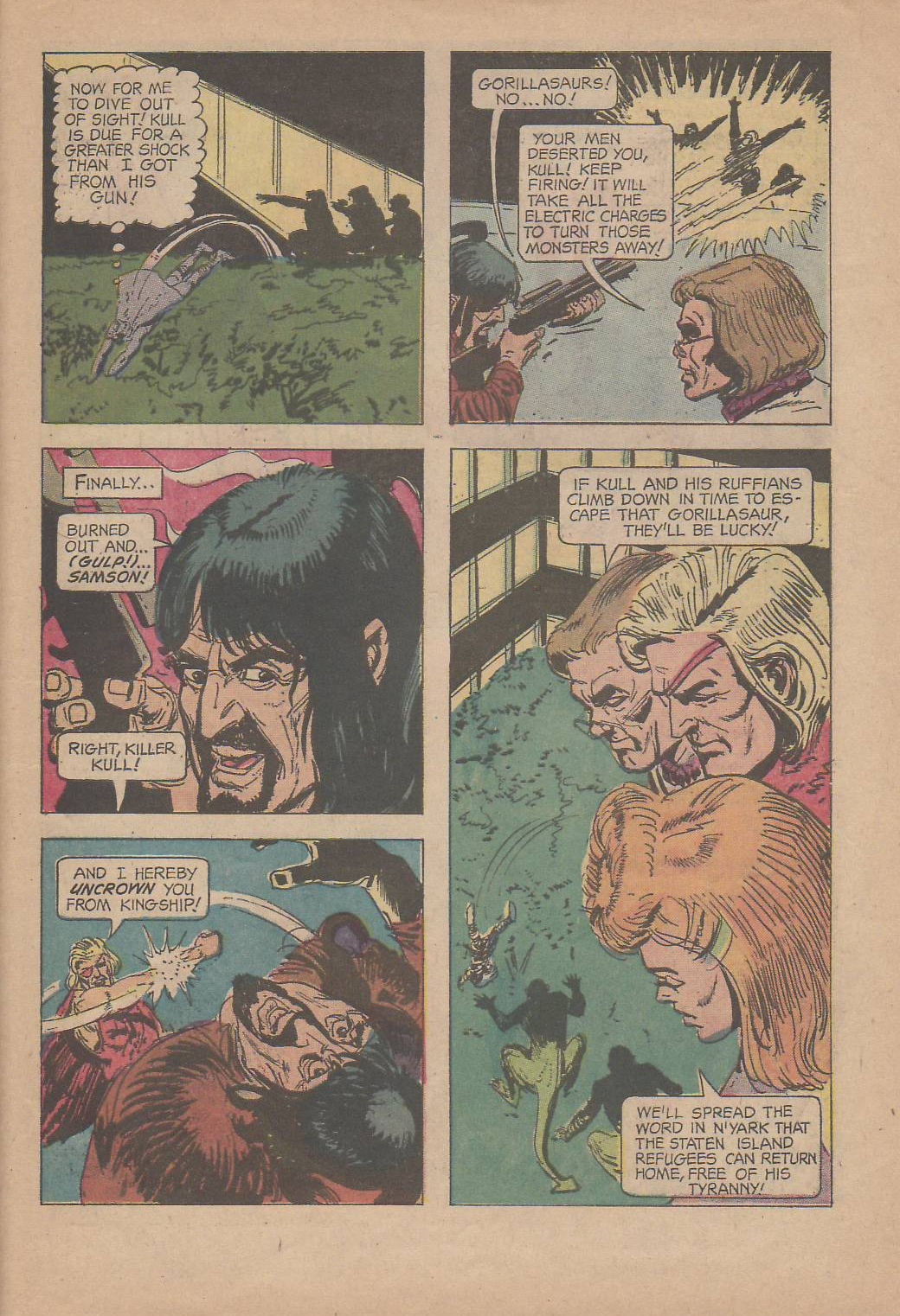 Read online Mighty Samson (1964) comic -  Issue #10 - 31