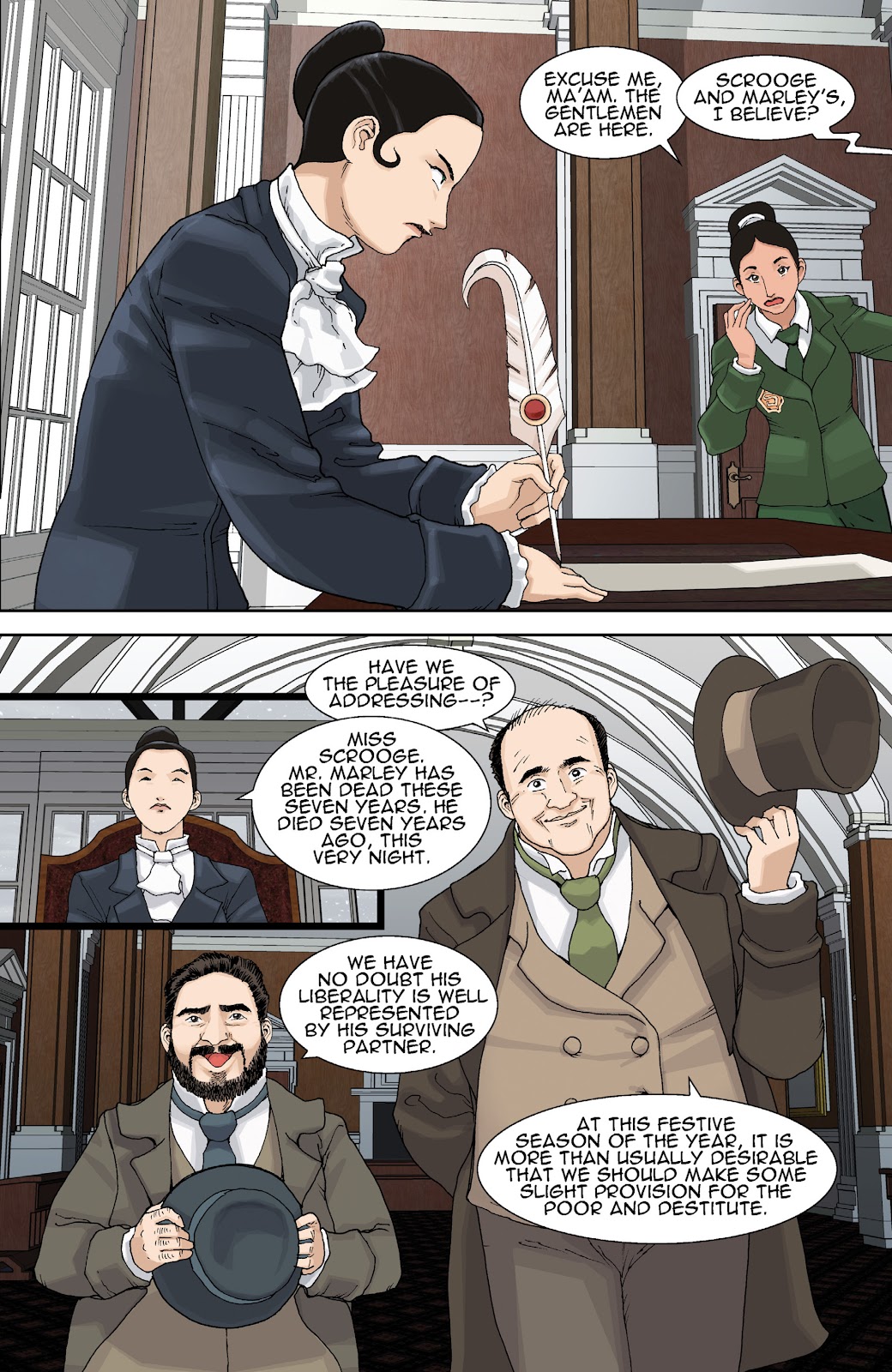 A Christmas Carol: The Night That Changed The Life Of Eliza Scrooge issue TPB - Page 17