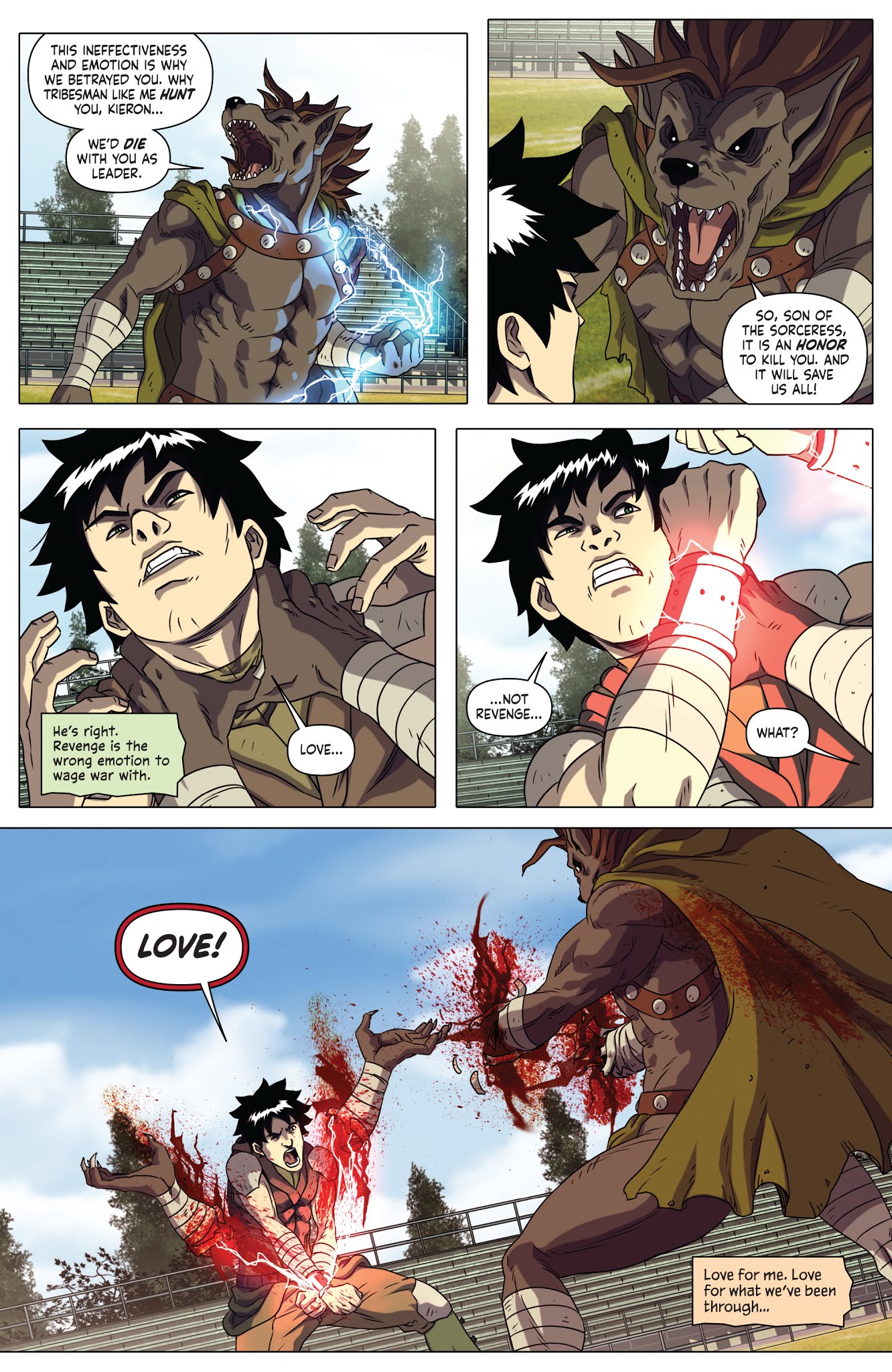 Read online Betrothed comic -  Issue #5 - 6