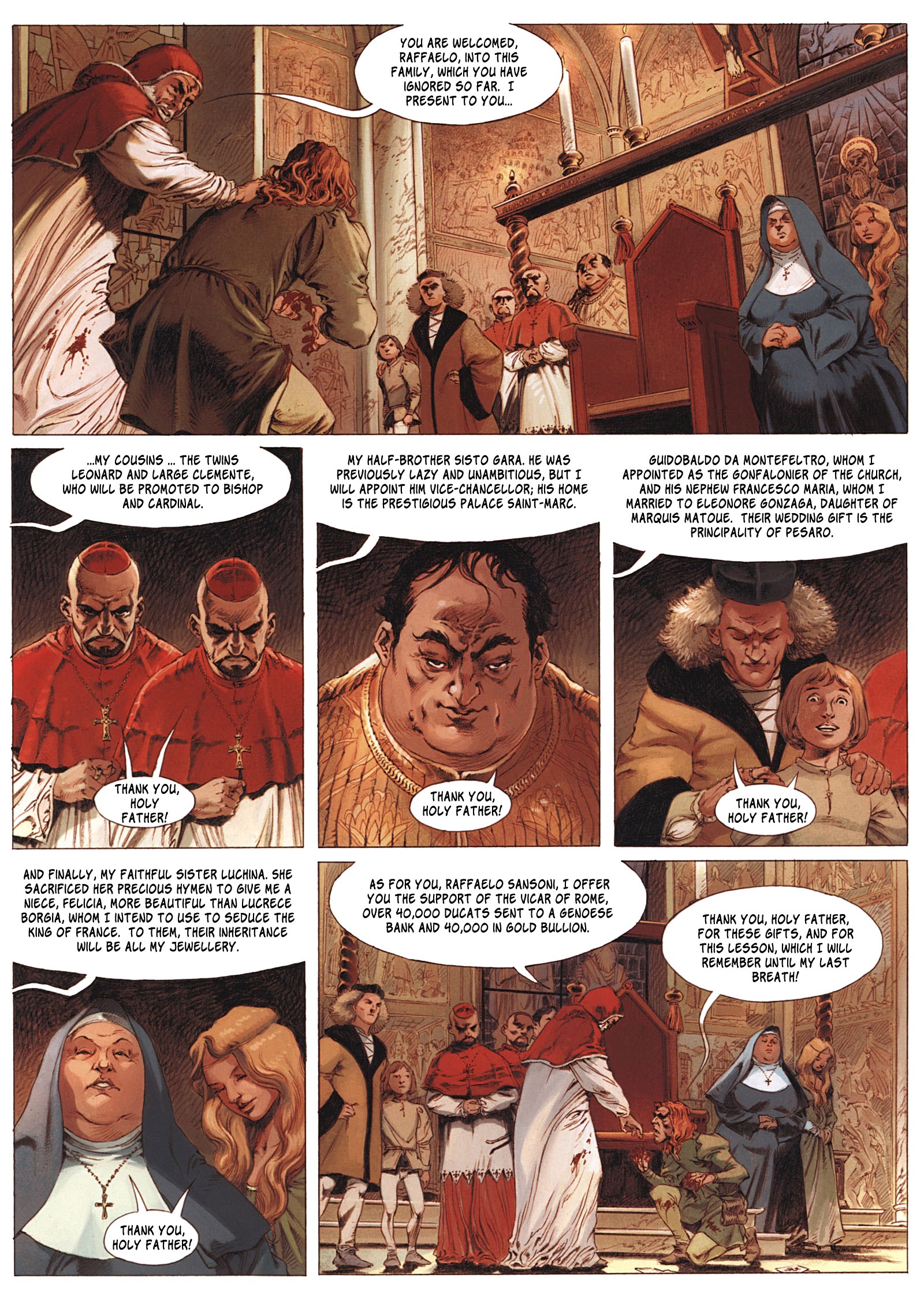 Read online The Terrible Pope comic -  Issue #1 - 38