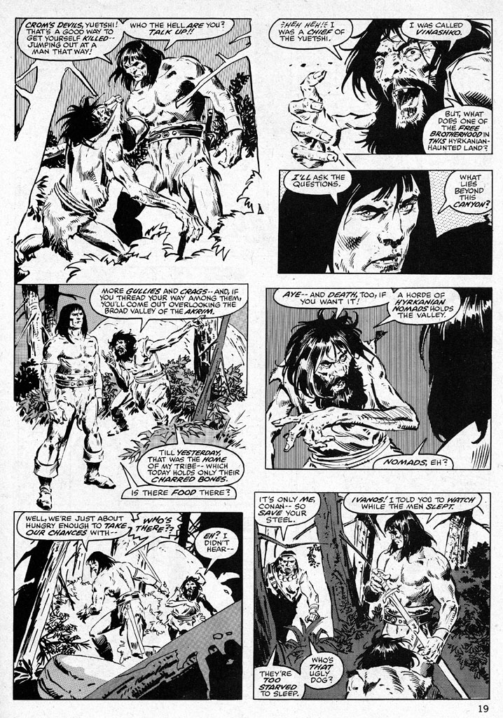 Read online The Savage Sword Of Conan comic -  Issue #38 - 19
