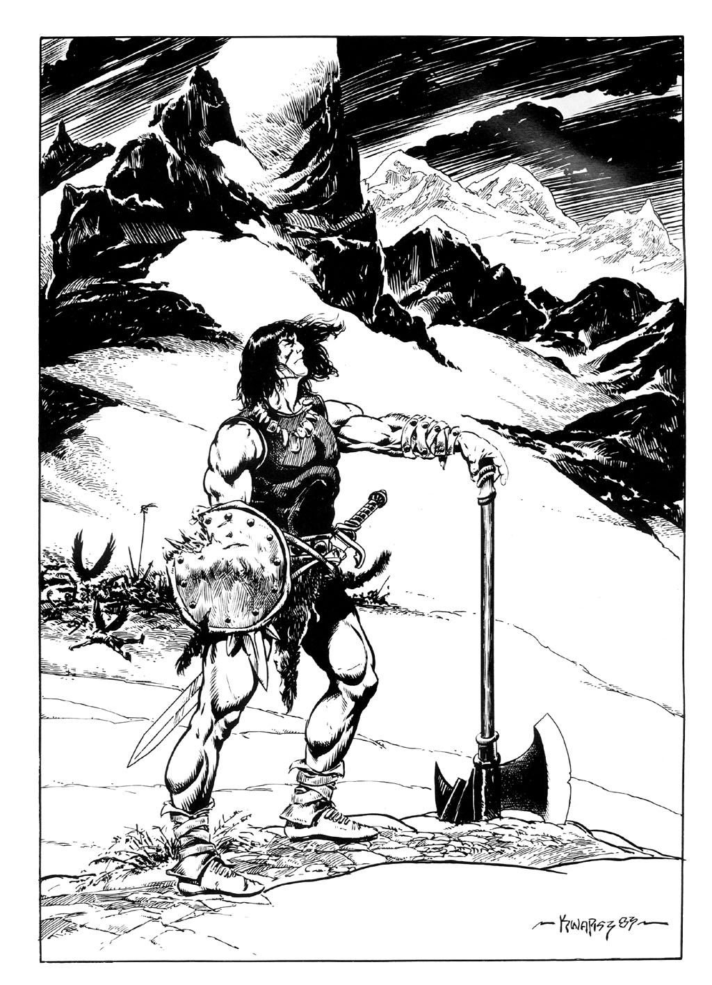 Read online The Savage Sword Of Conan comic -  Issue #95 - 2