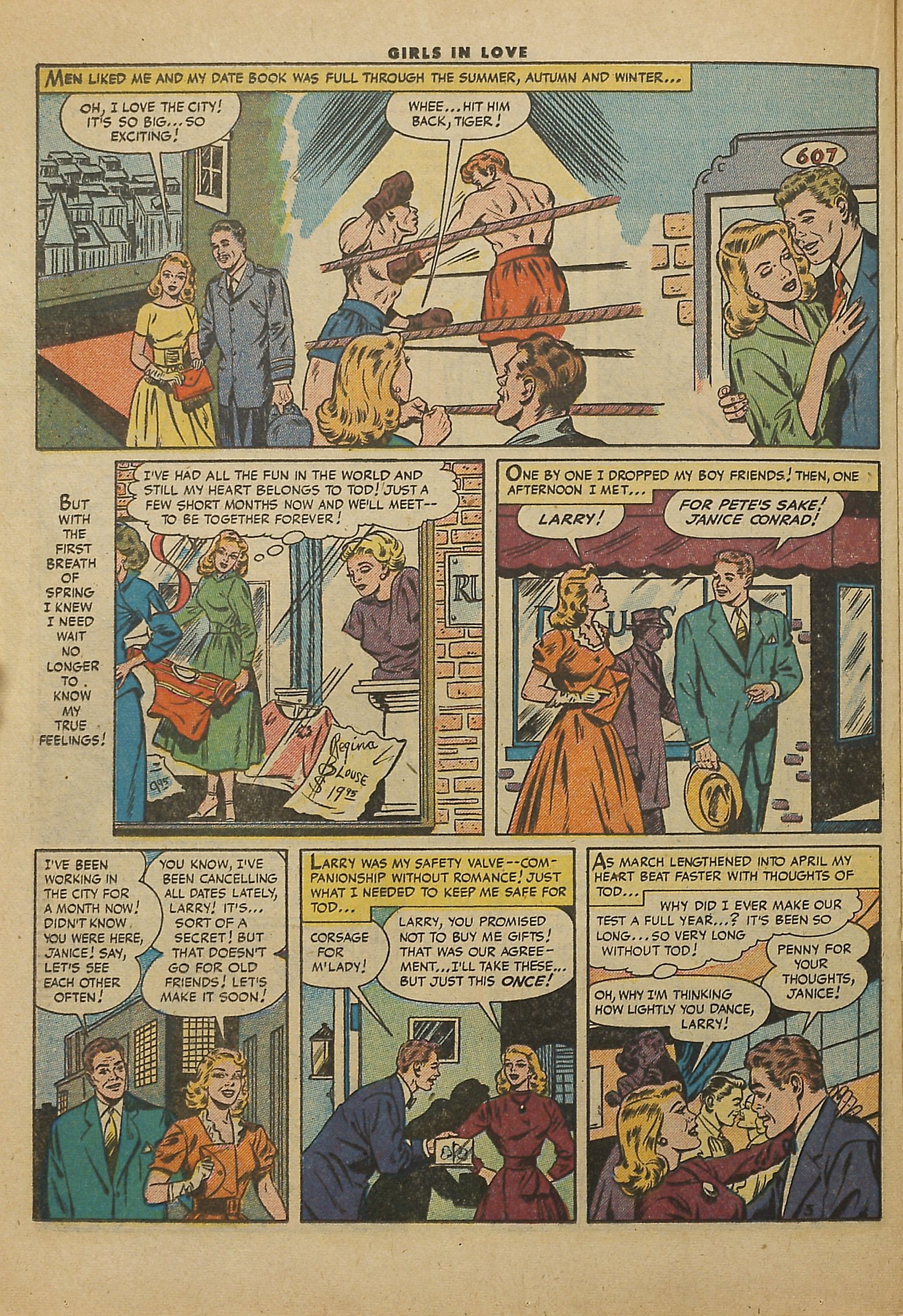 Read online Girls in Love (1955) comic -  Issue #55 - 20