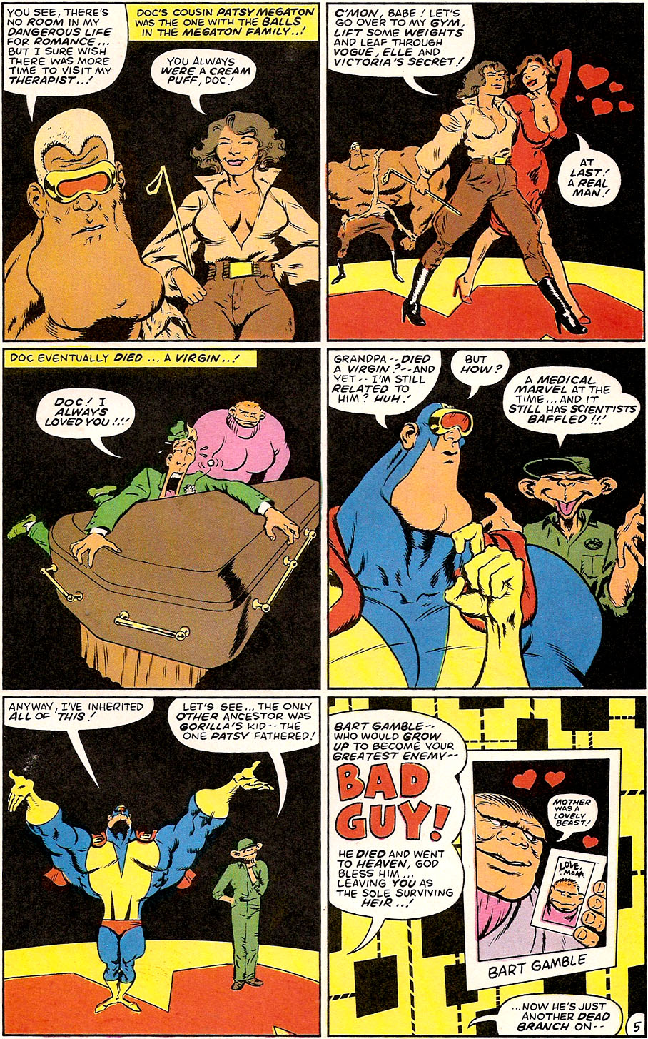Read online The Return Of Megaton Man comic -  Issue #2 - 7