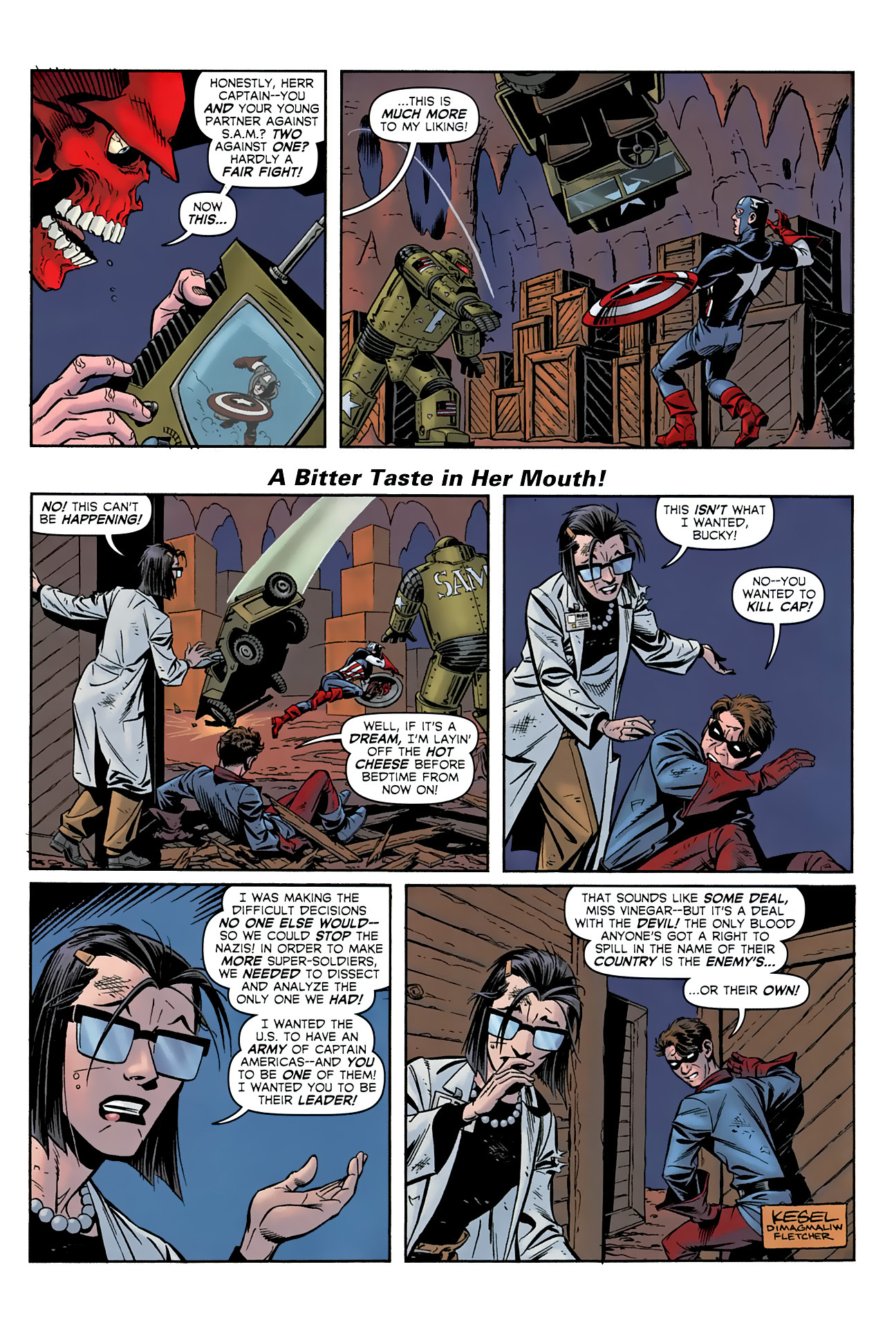 Read online Captain America: The 1940s Newspaper Strip comic -  Issue #3 - 10