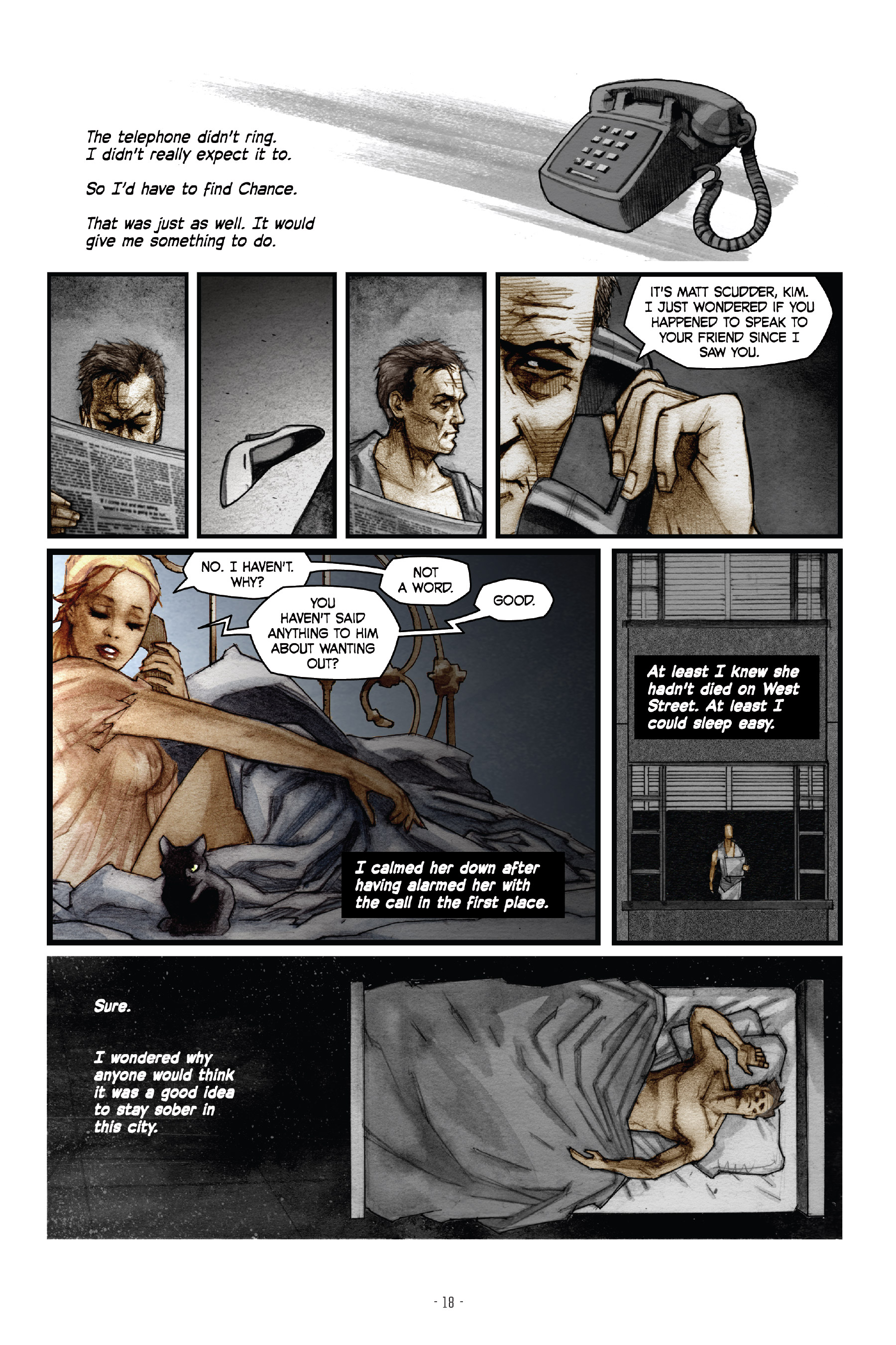 Read online Eight Million Ways To Die comic -  Issue # TPB - 17