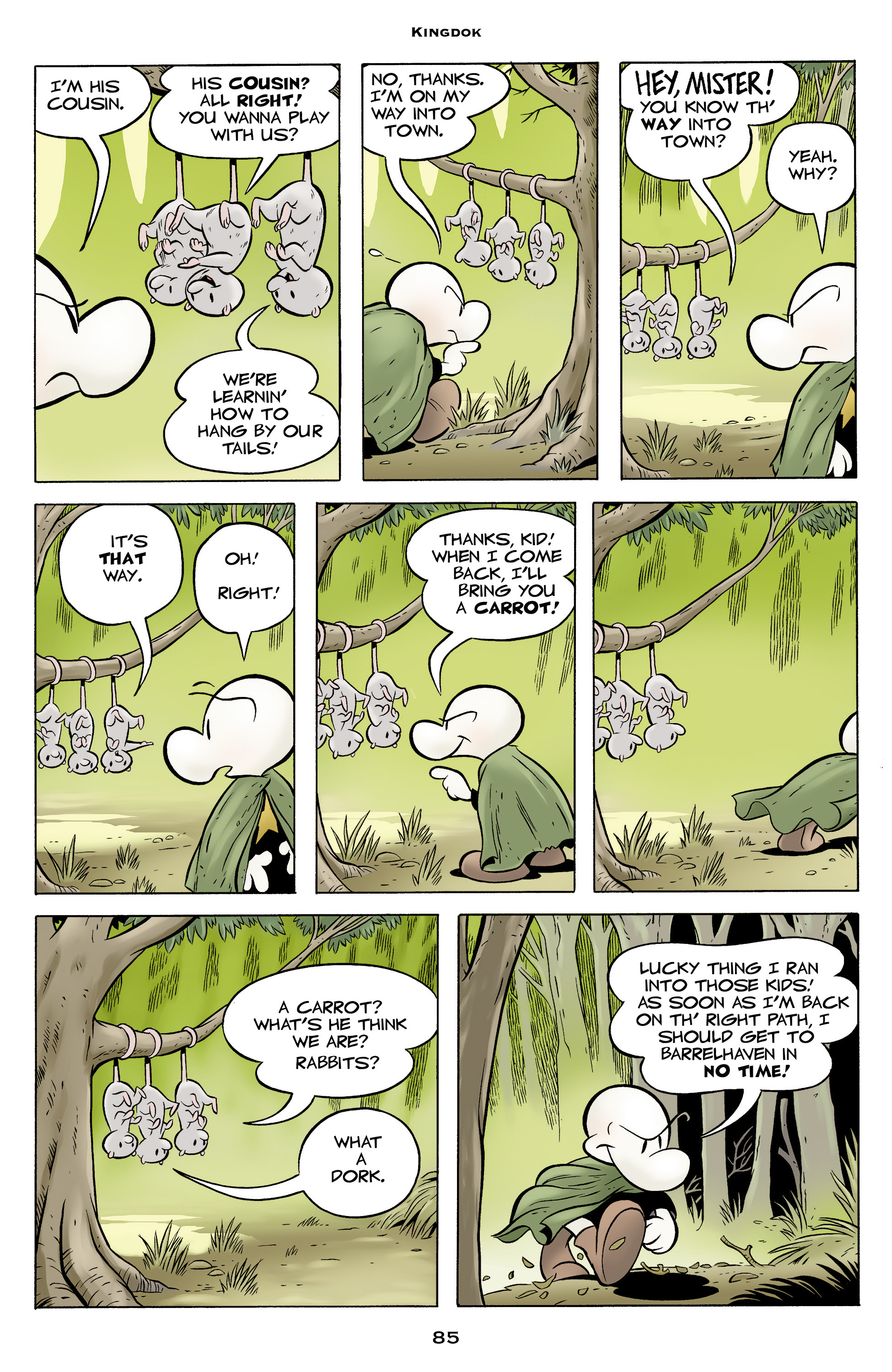 Read online Bone: Out From Boneville comic -  Issue # TPB - 85