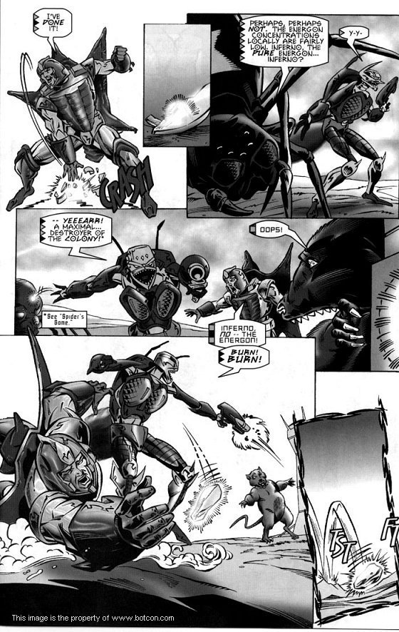 Read online Tales From the Beast Wars Transformers comic -  Issue # Full - 7