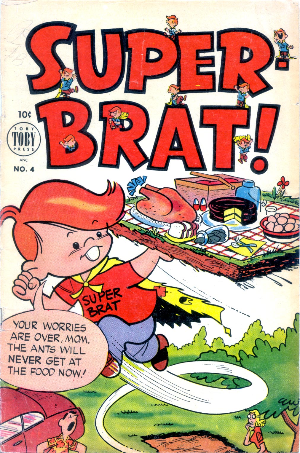 Read online Super-Brat! comic -  Issue #4 - 1