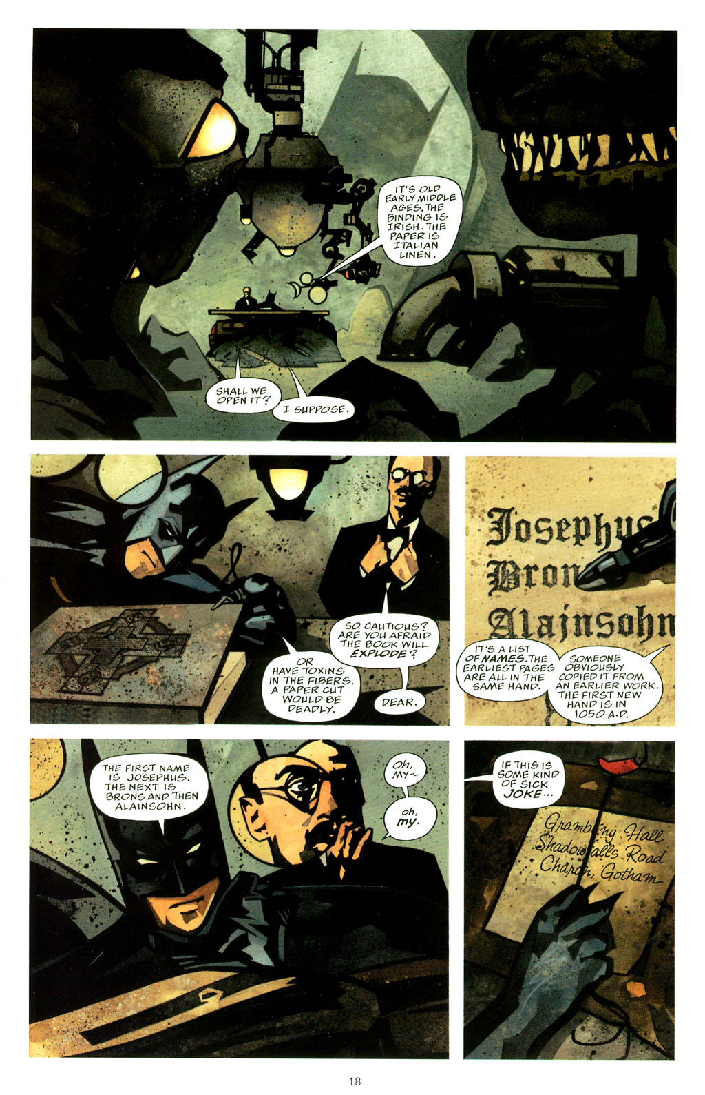 Read online Batman: The Chalice comic -  Issue # Full - 21