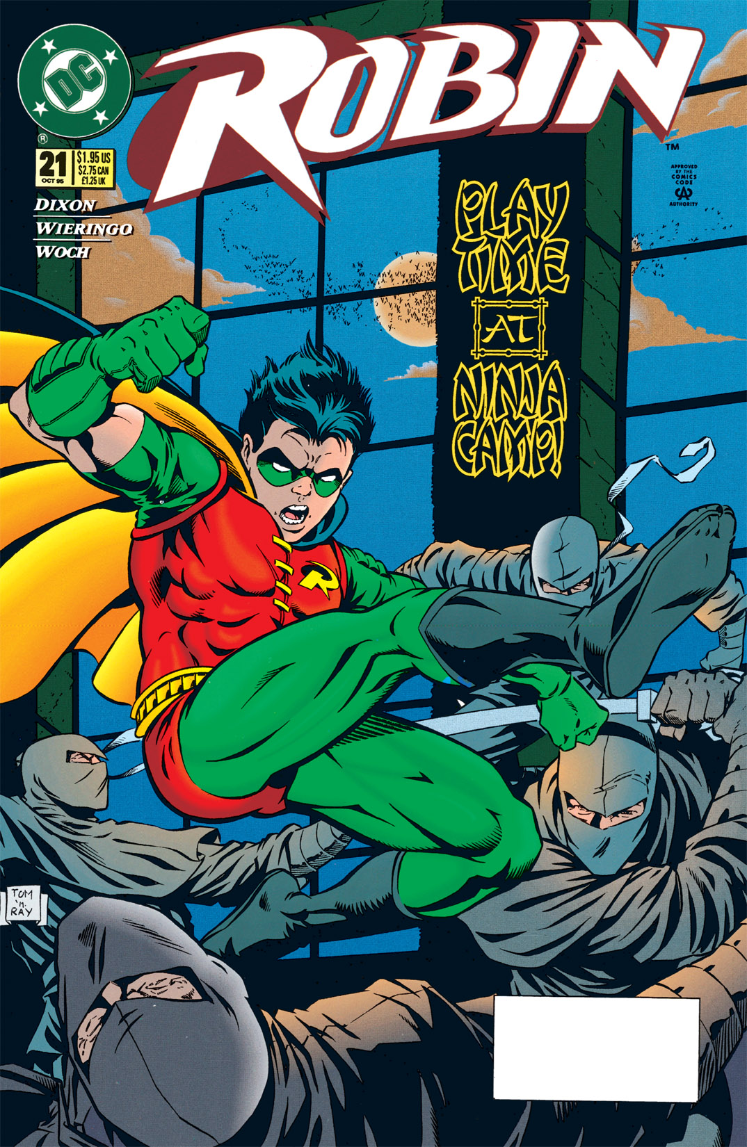 Read online Robin (1993) comic -  Issue #21 - 1