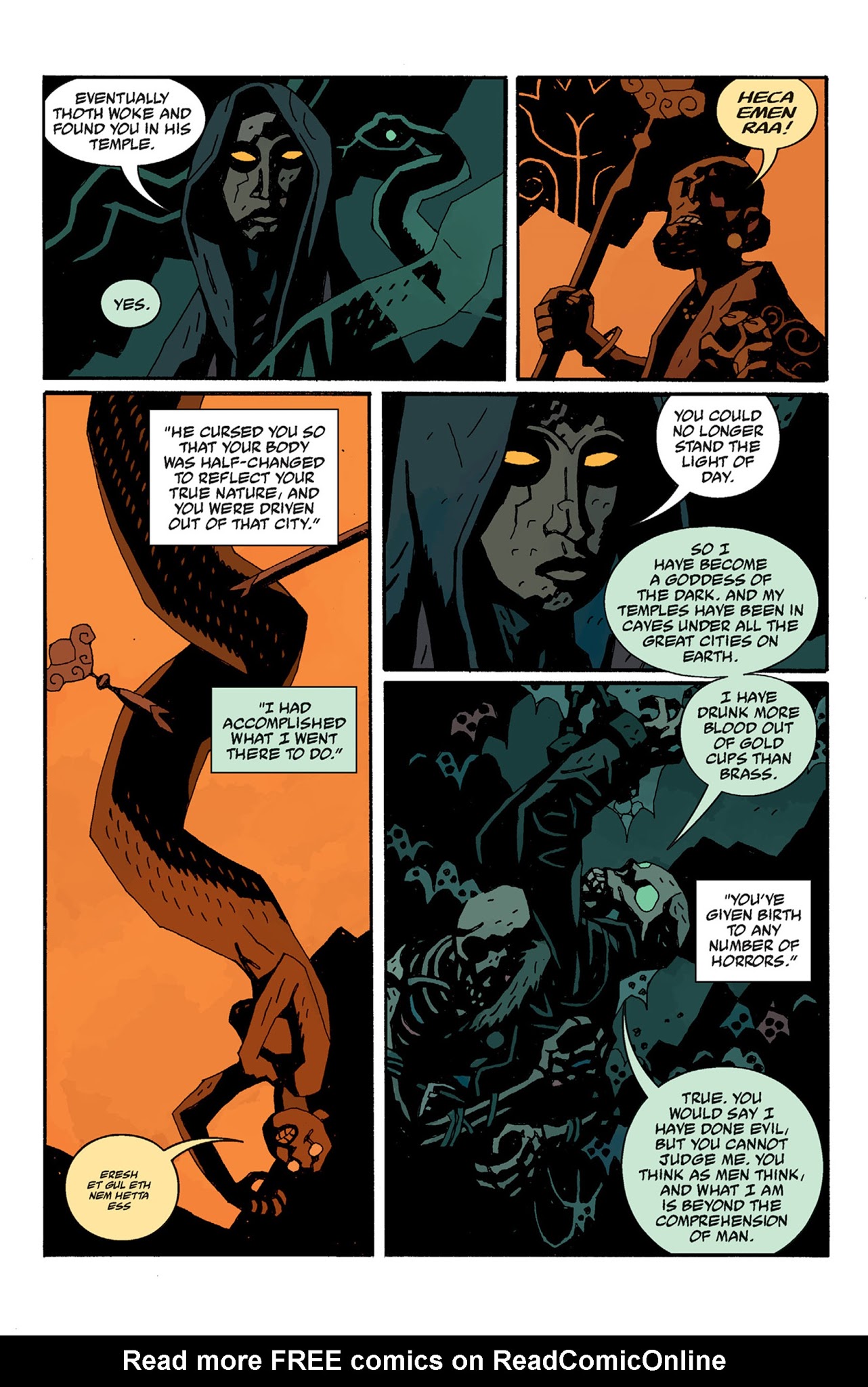 Read online Hellboy: Darkness Calls comic -  Issue # TPB - 172
