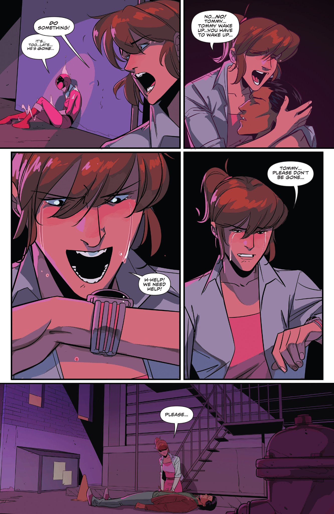 Read online Mighty Morphin Power Rangers comic -  Issue #25 - 26