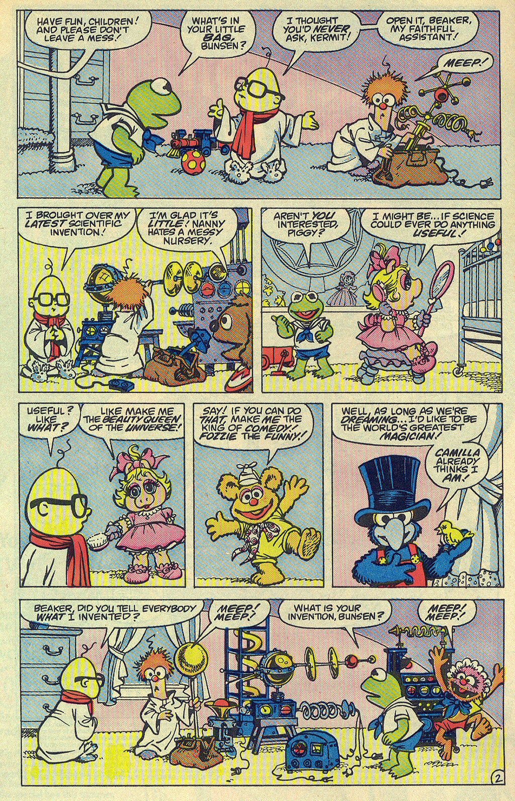 Read online Muppet Babies comic -  Issue #4 - 4