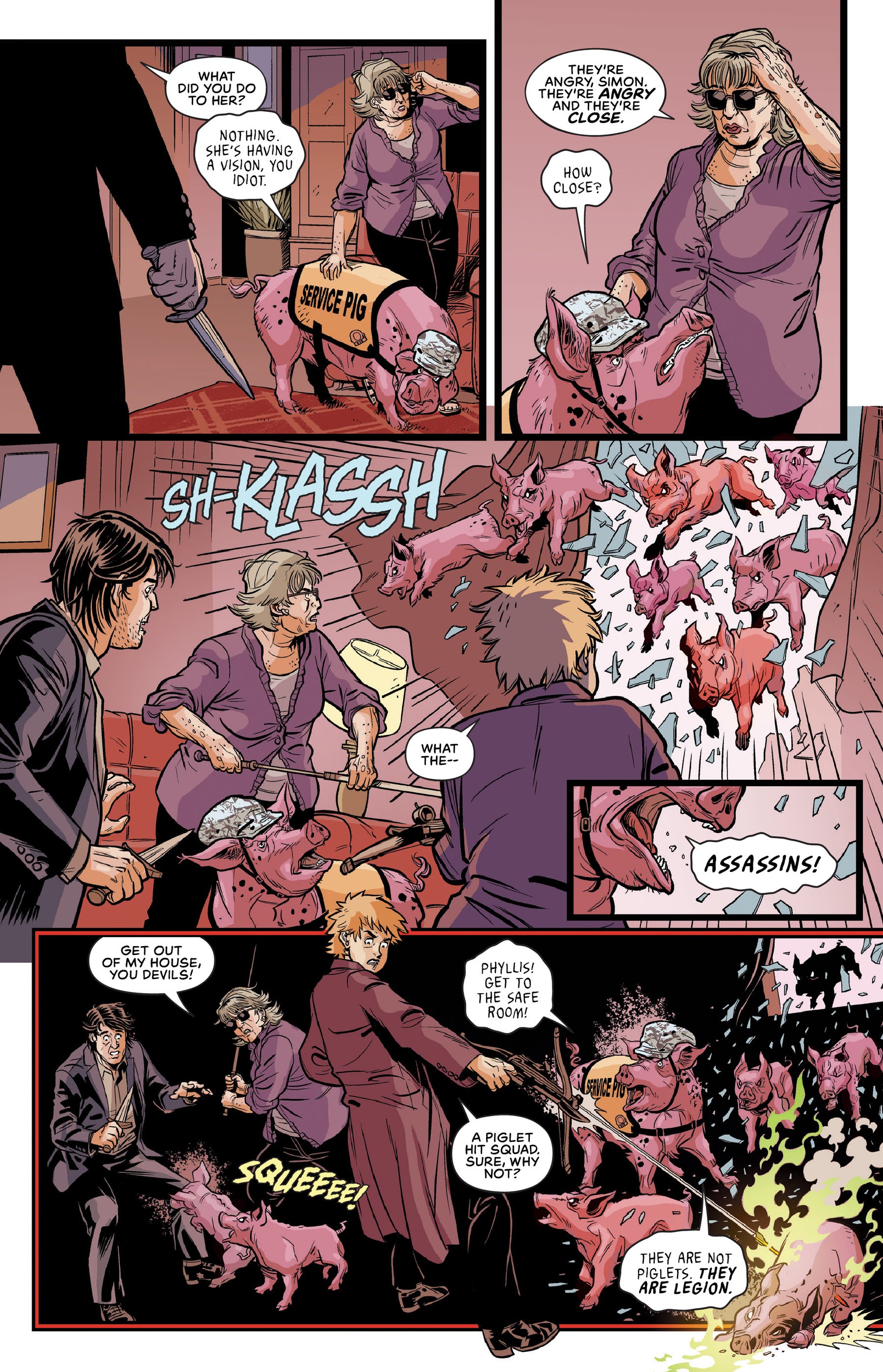 Read online Swine comic -  Issue # TPB - 55