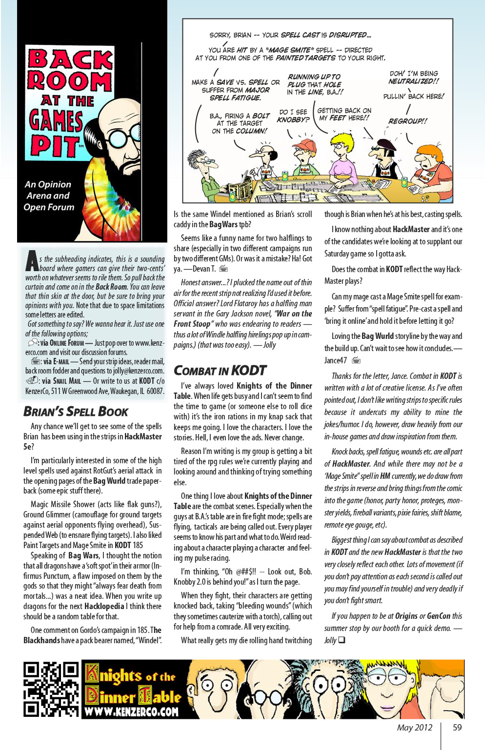 Read online Knights of the Dinner Table comic -  Issue #187 - 61