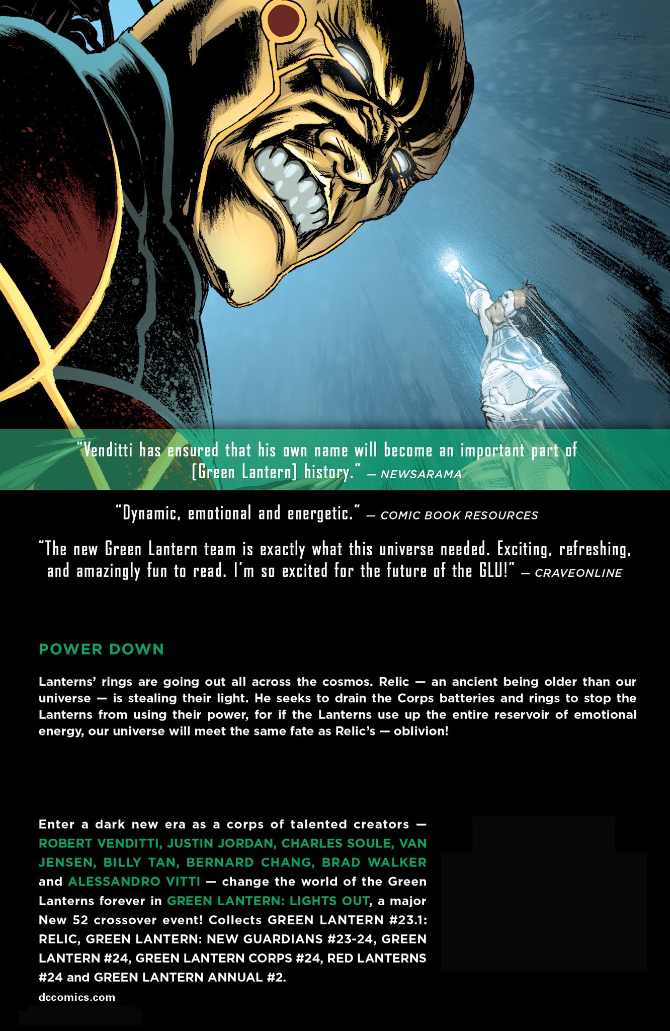 Read online Green Lantern: Lights Out comic -  Issue # TPB - 183