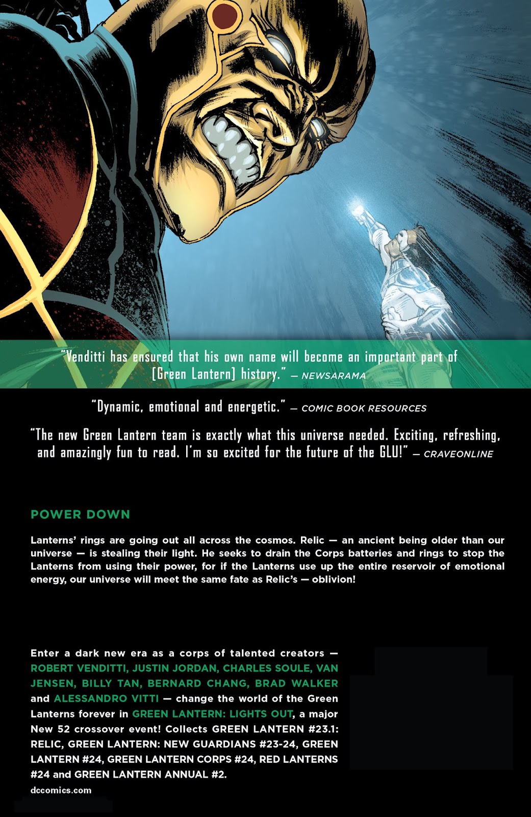 Green Lantern: Lights Out issue TPB - Page 183