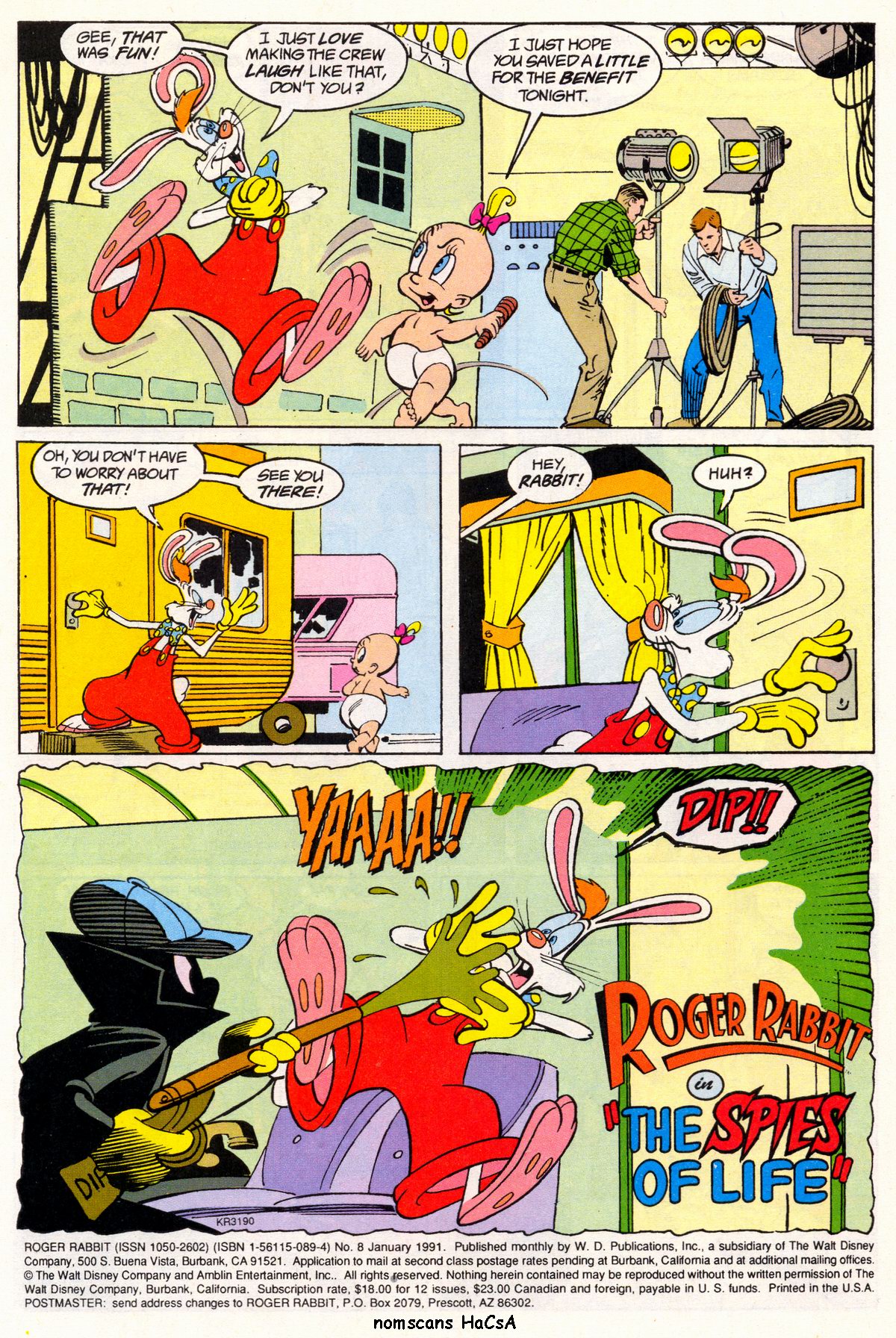 Read online Roger Rabbit comic -  Issue #8 - 3