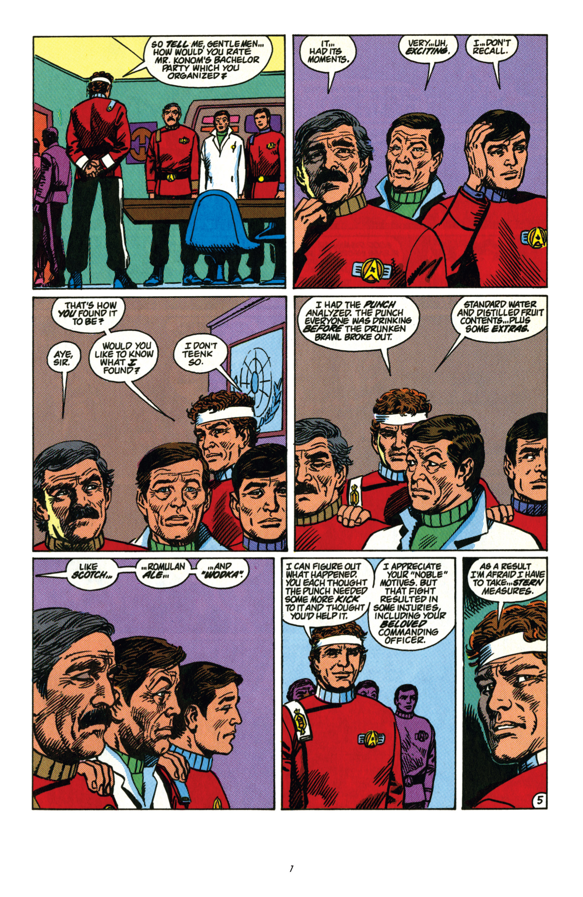 Read online Star Trek Classics comic -  Issue #5 - 7