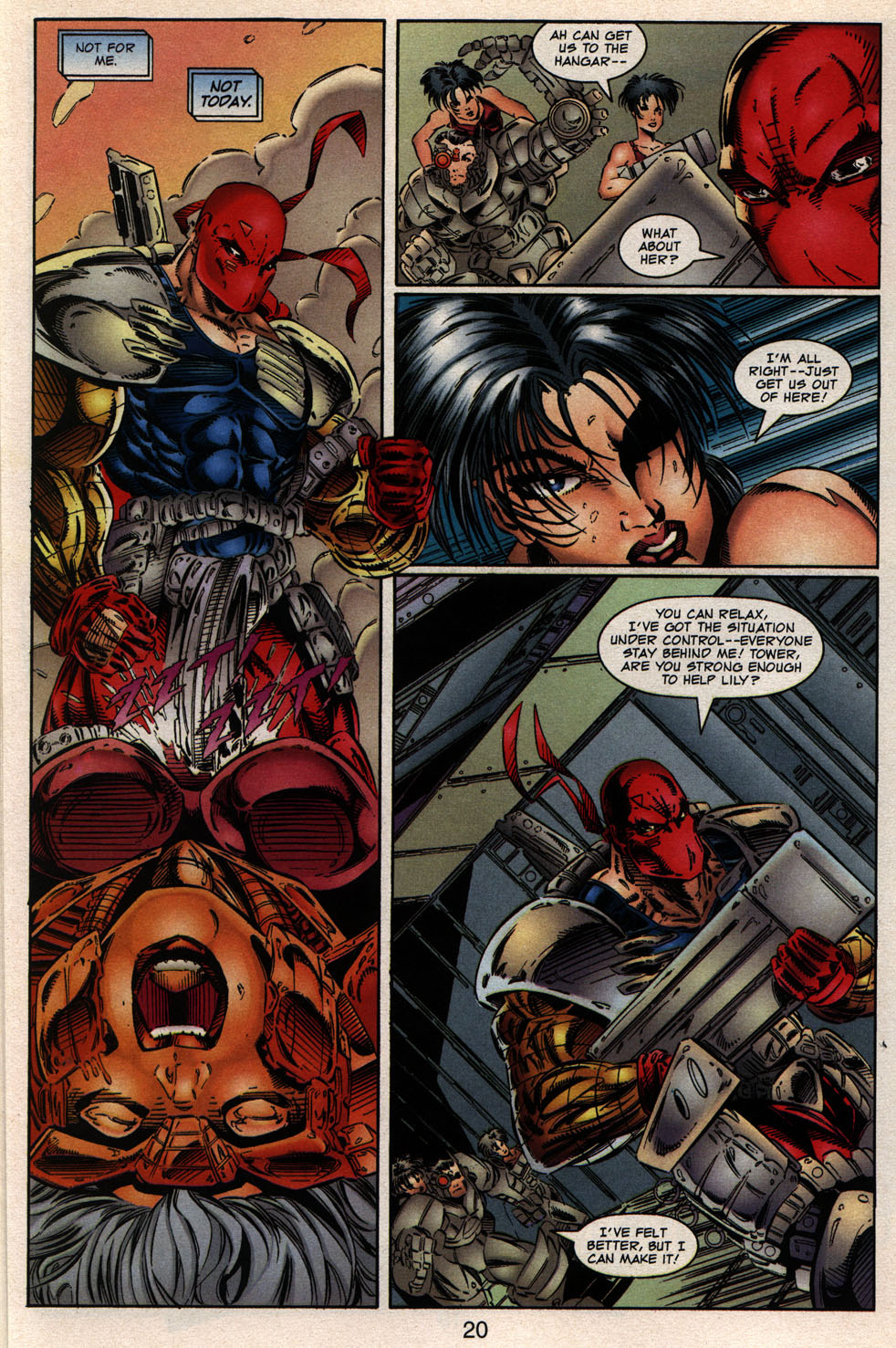 Read online Bloodstrike (1993) comic -  Issue #13 - 27