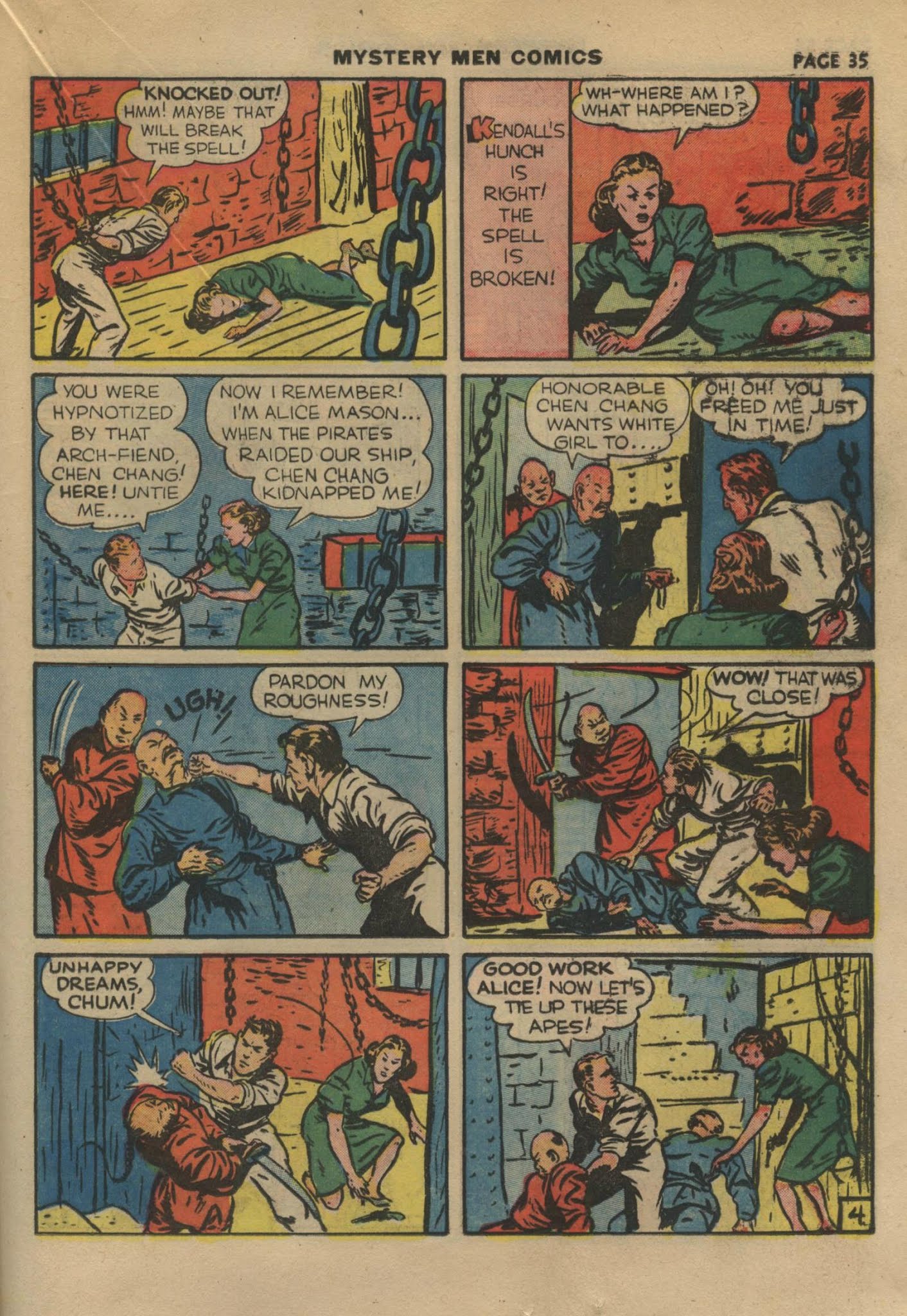 Read online Mystery Men Comics comic -  Issue #15 - 37