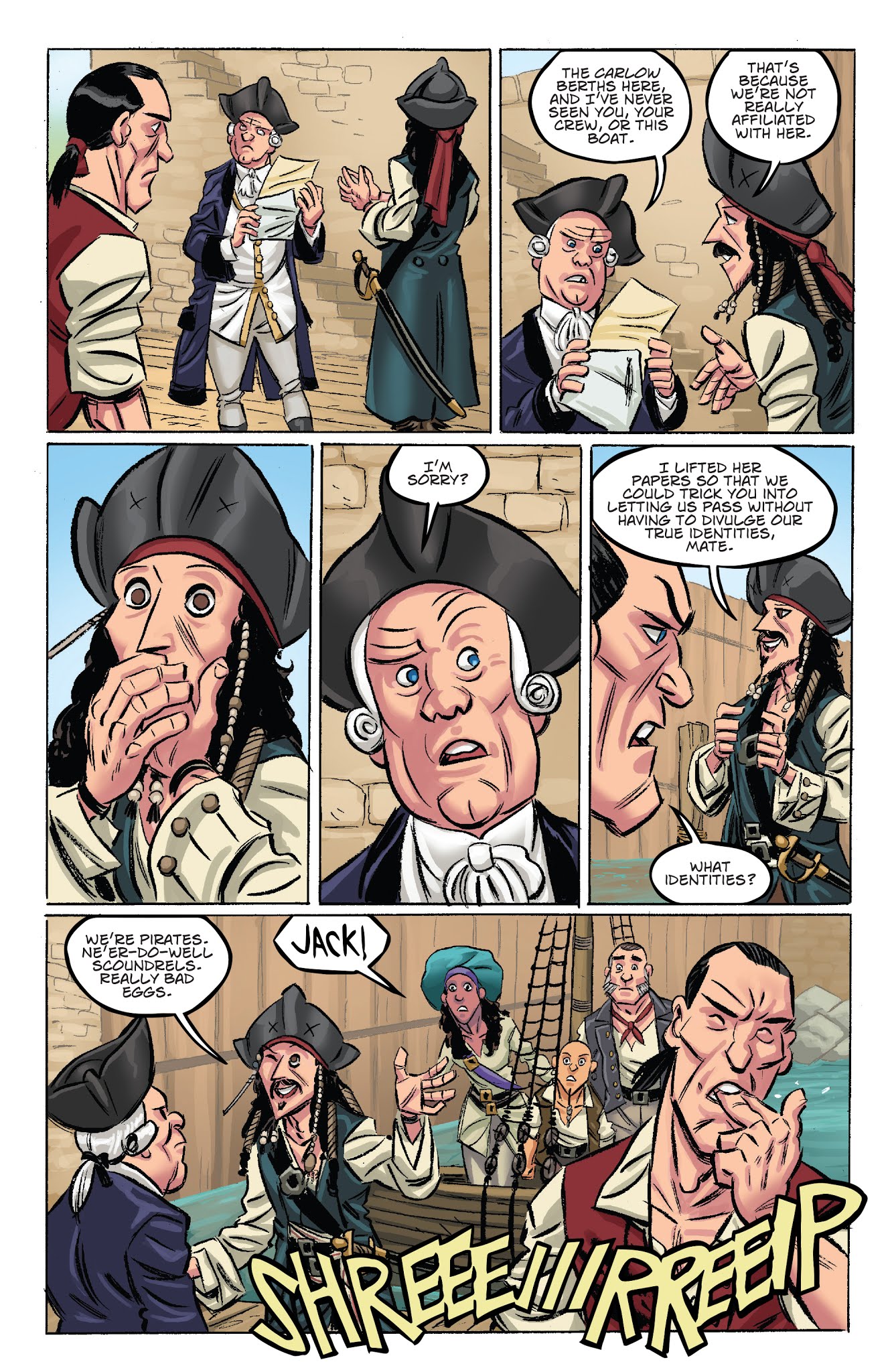 Read online Disney Pirates of the Caribbean comic -  Issue #3 - 14