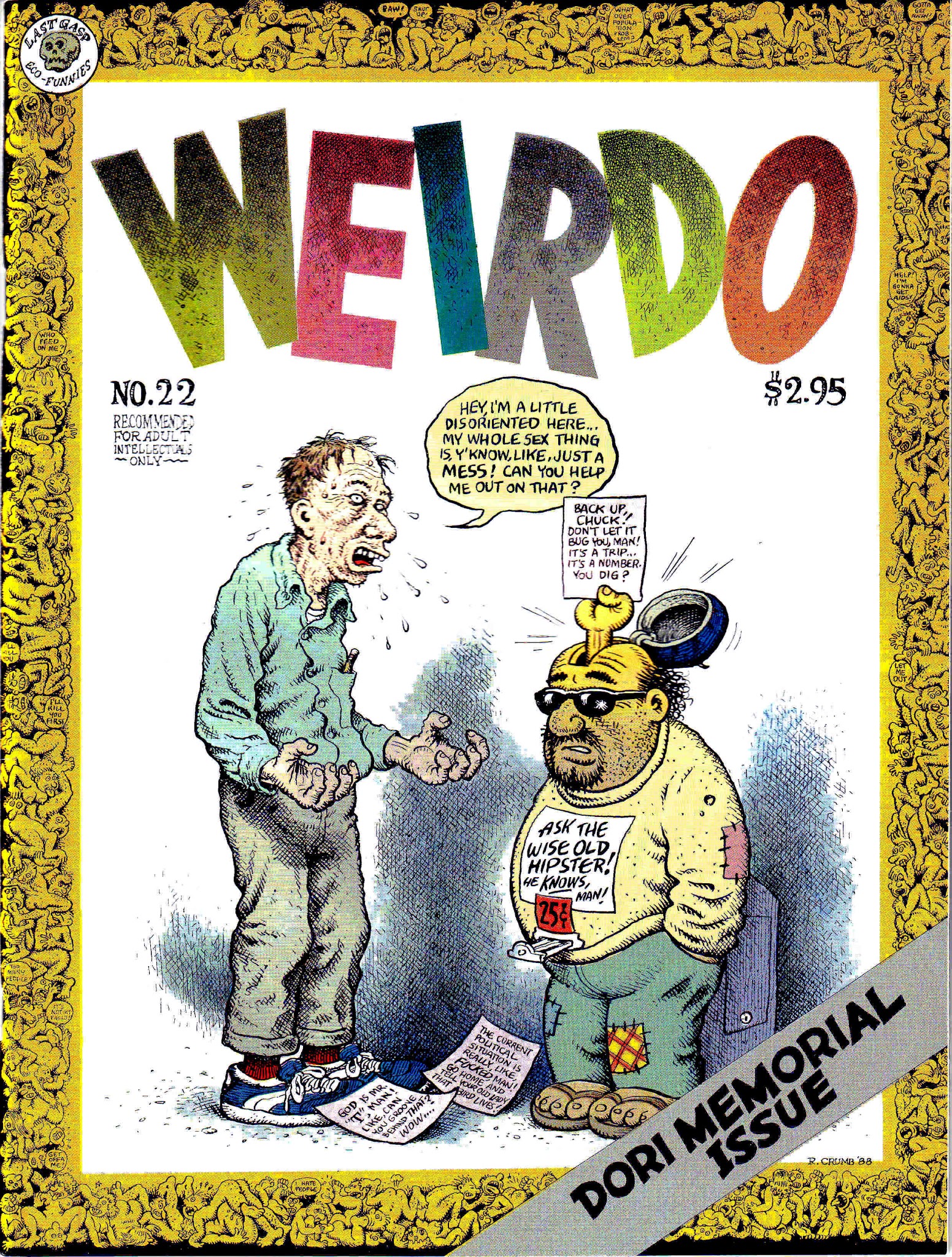 Read online Weirdo comic -  Issue #22 - 1