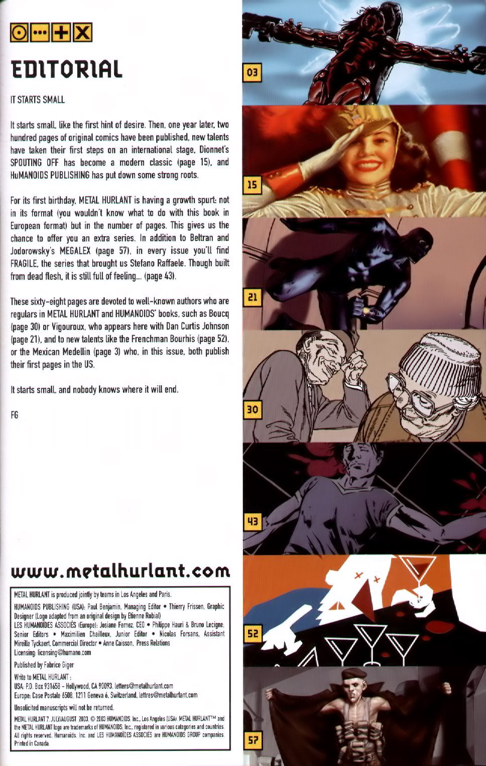 Read online Metal Hurlant comic -  Issue #7 - 3