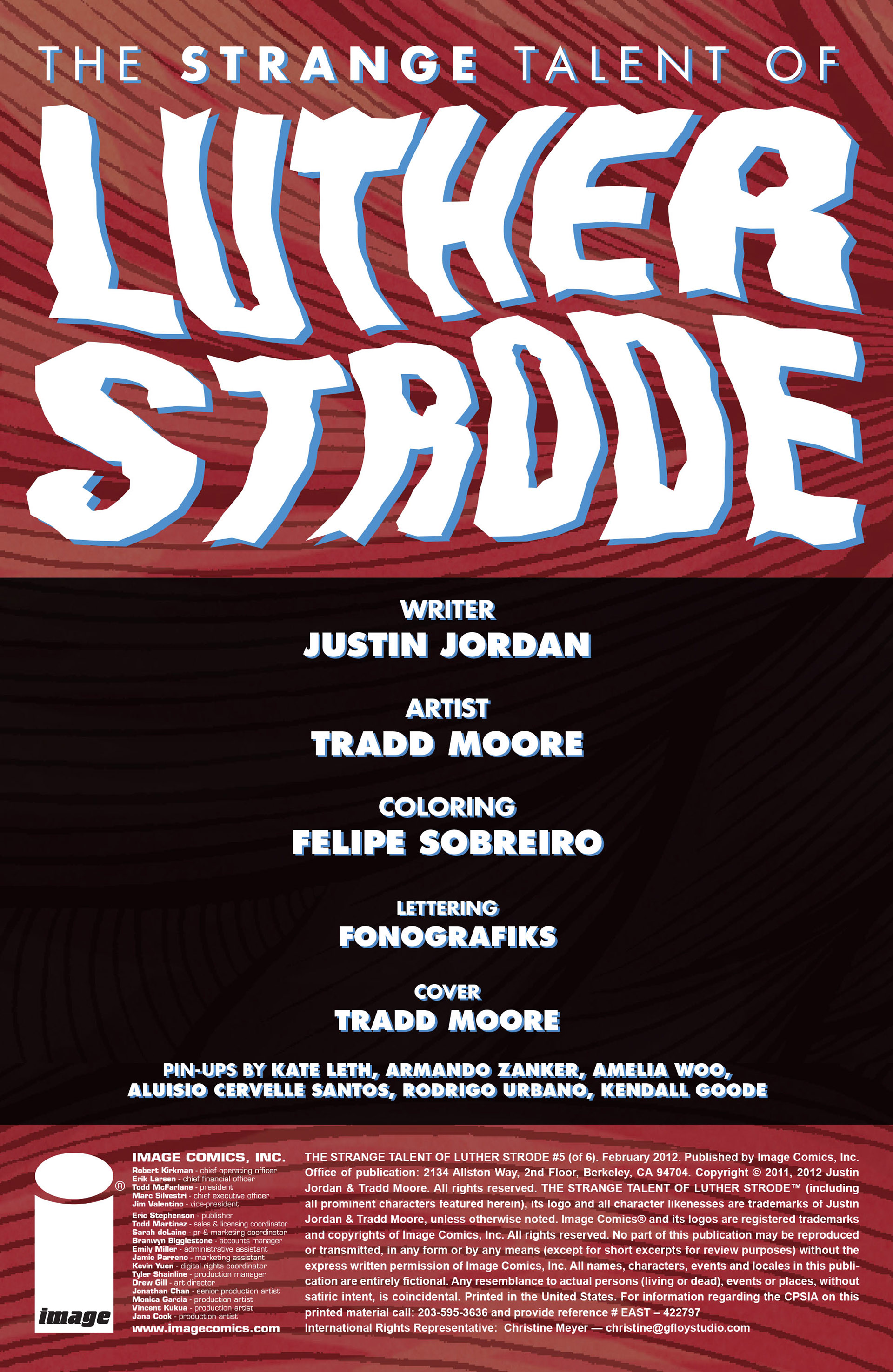 Read online The Strange Talent of Luther Strode comic -  Issue # TPB - 121