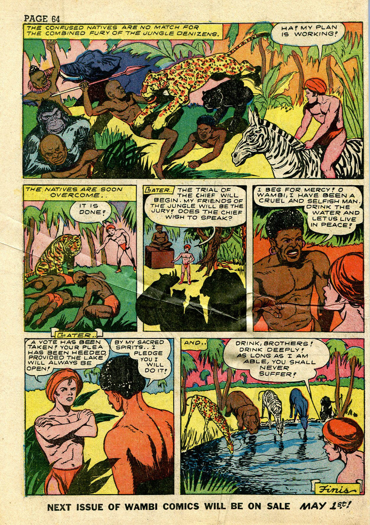 Read online Wambi Jungle Boy comic -  Issue #3 - 66
