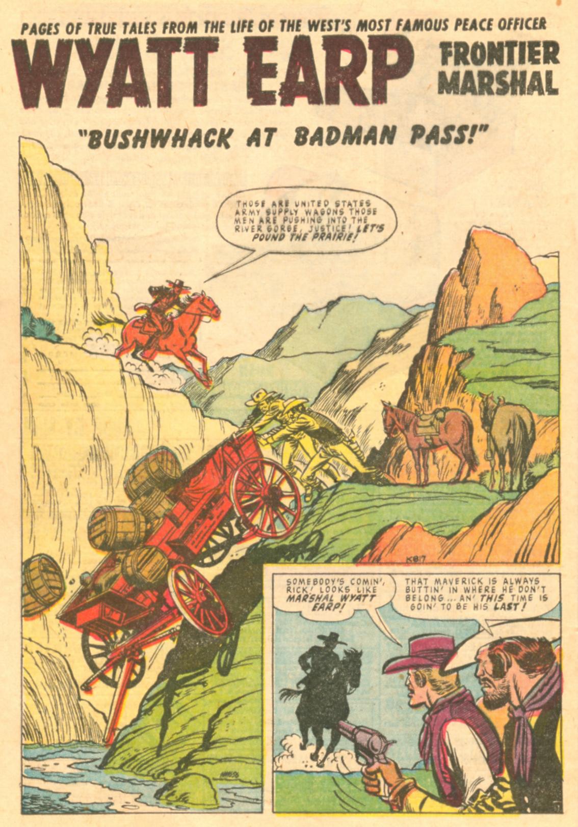 Read online Wyatt Earp comic -  Issue #8 - 28