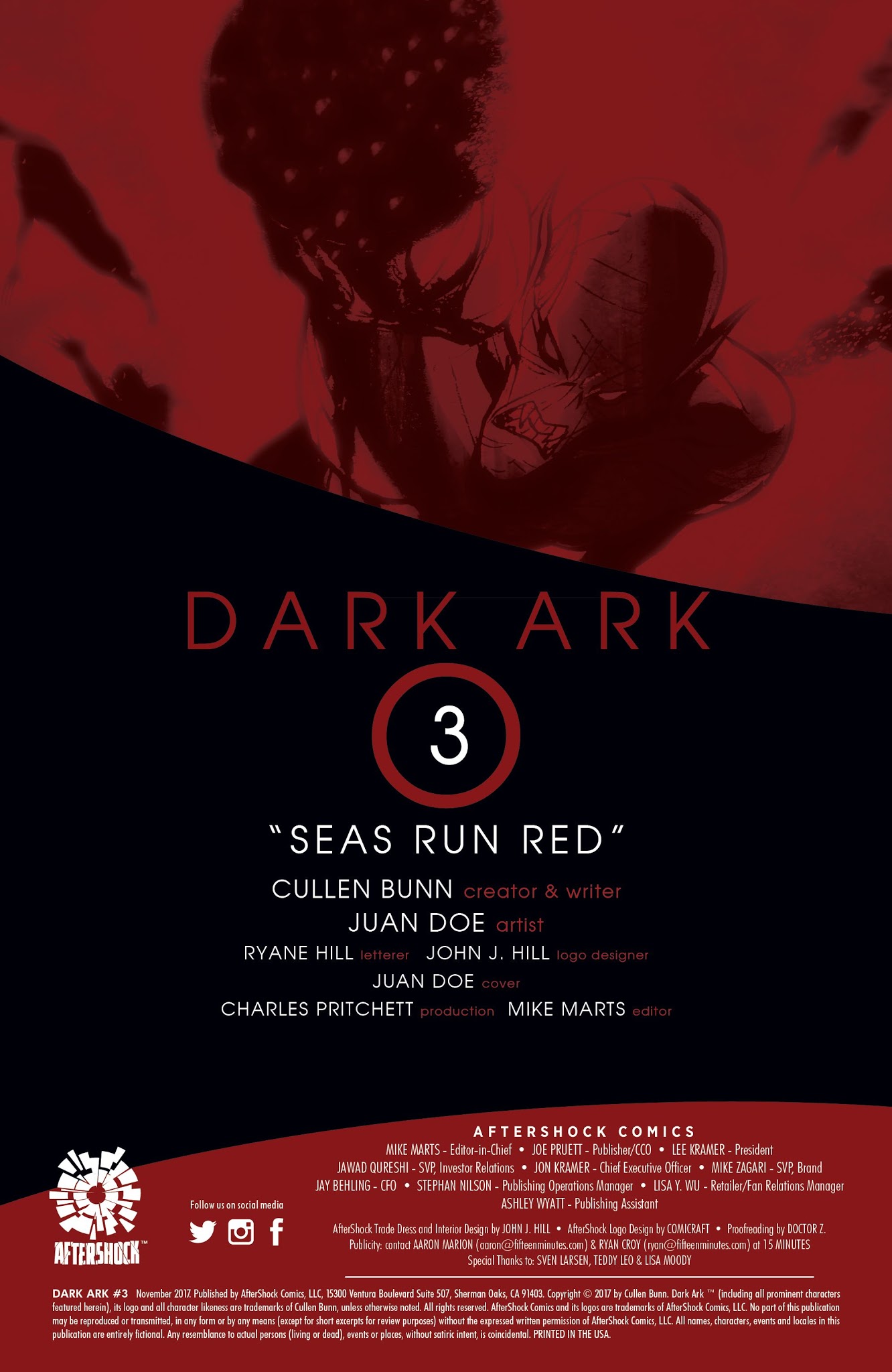 Read online Dark Ark comic -  Issue #3 - 2