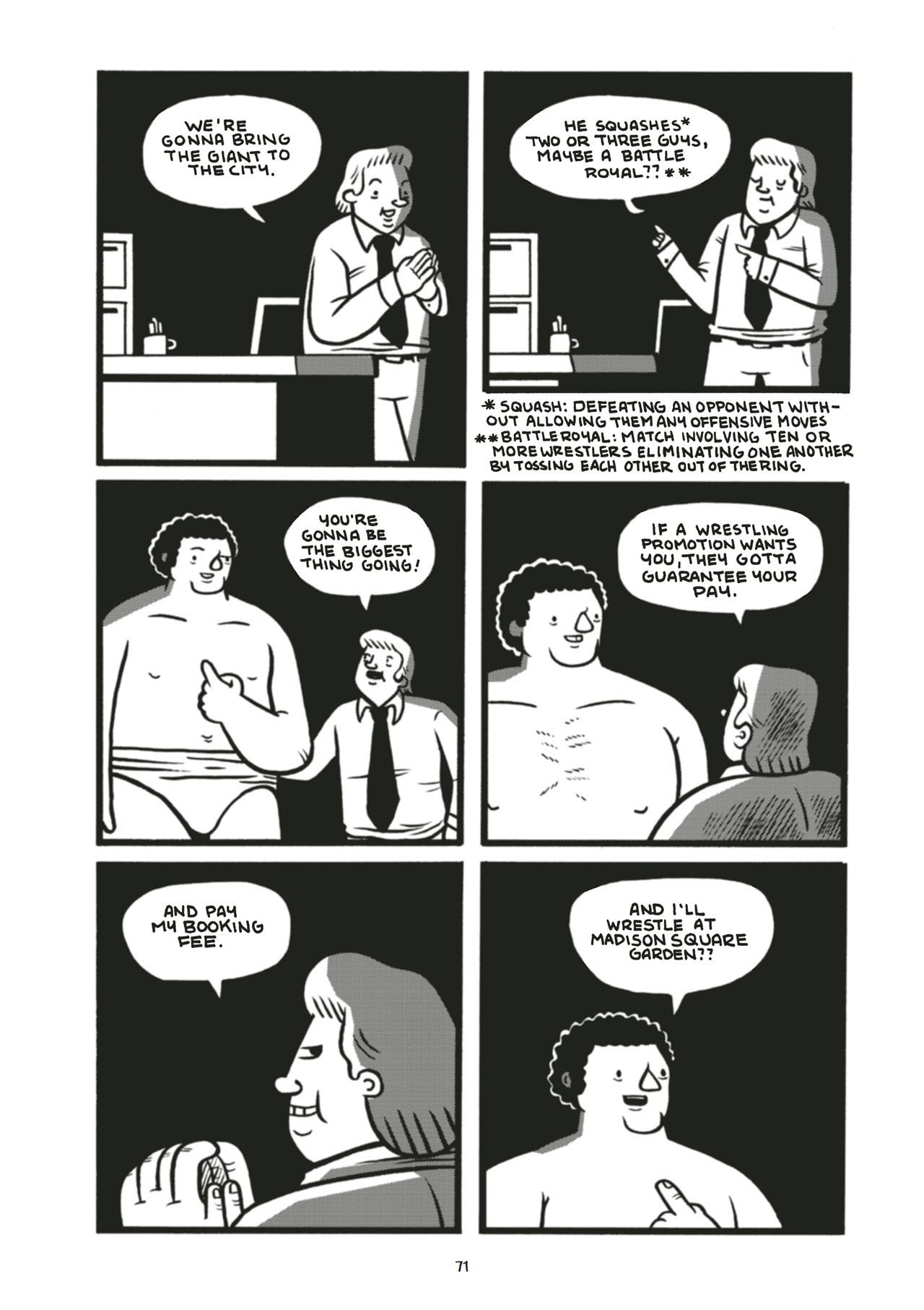 Read online Andre the Giant: Life and Legend comic -  Issue #1 - 71