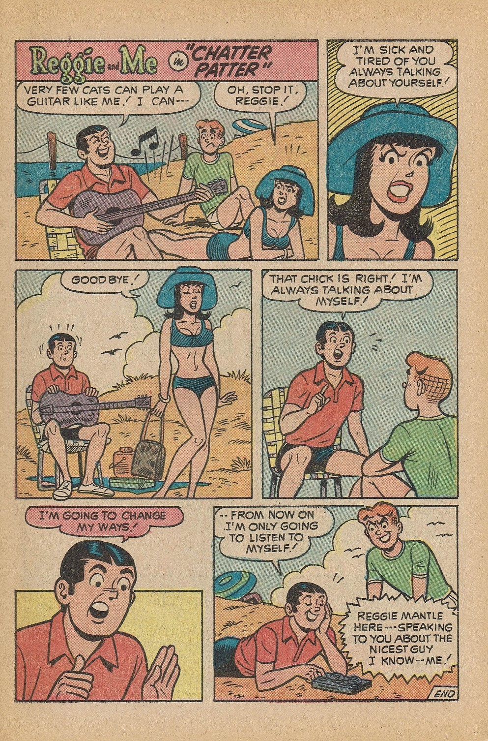Read online Reggie and Me (1966) comic -  Issue #59 - 11