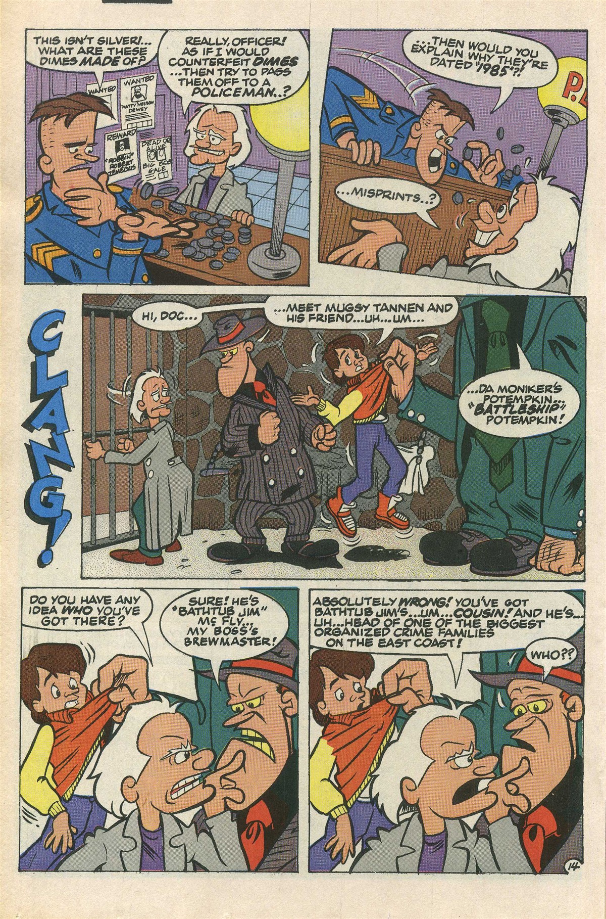 Read online Back to the Future (1991) comic -  Issue #1 - 22