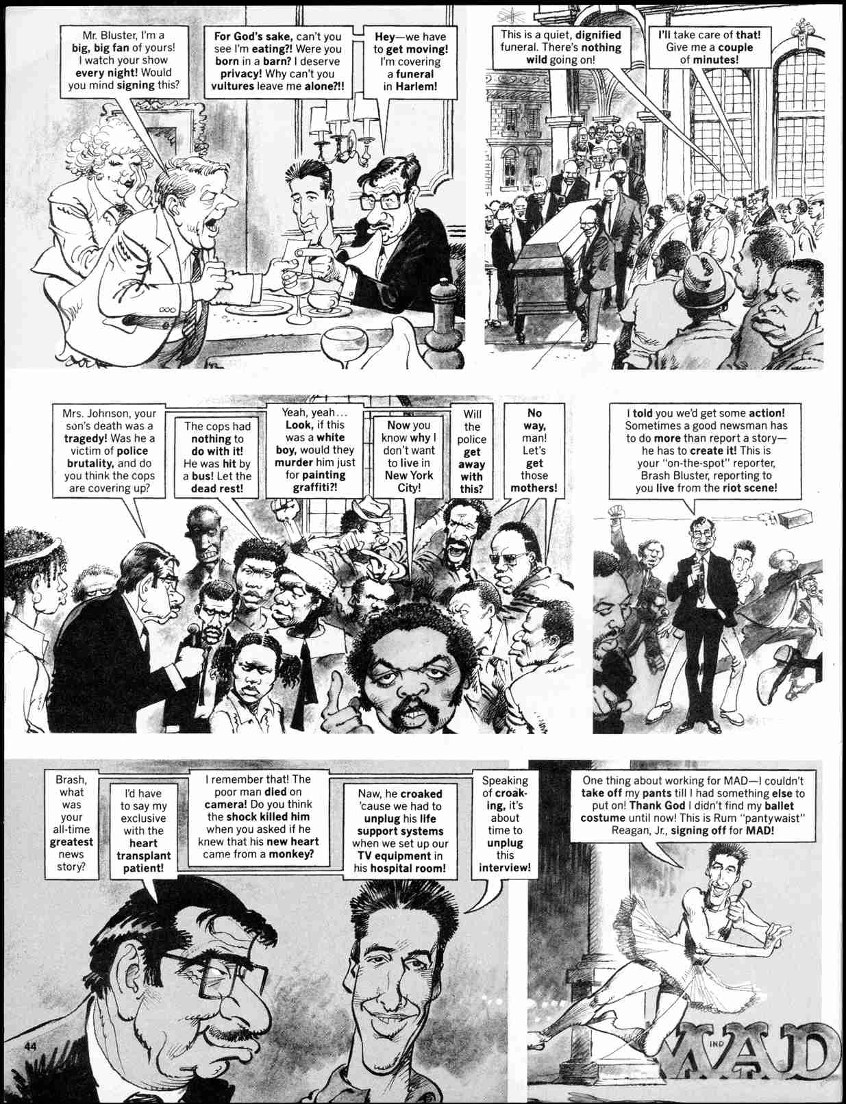 Read online MAD comic -  Issue #277 - 46