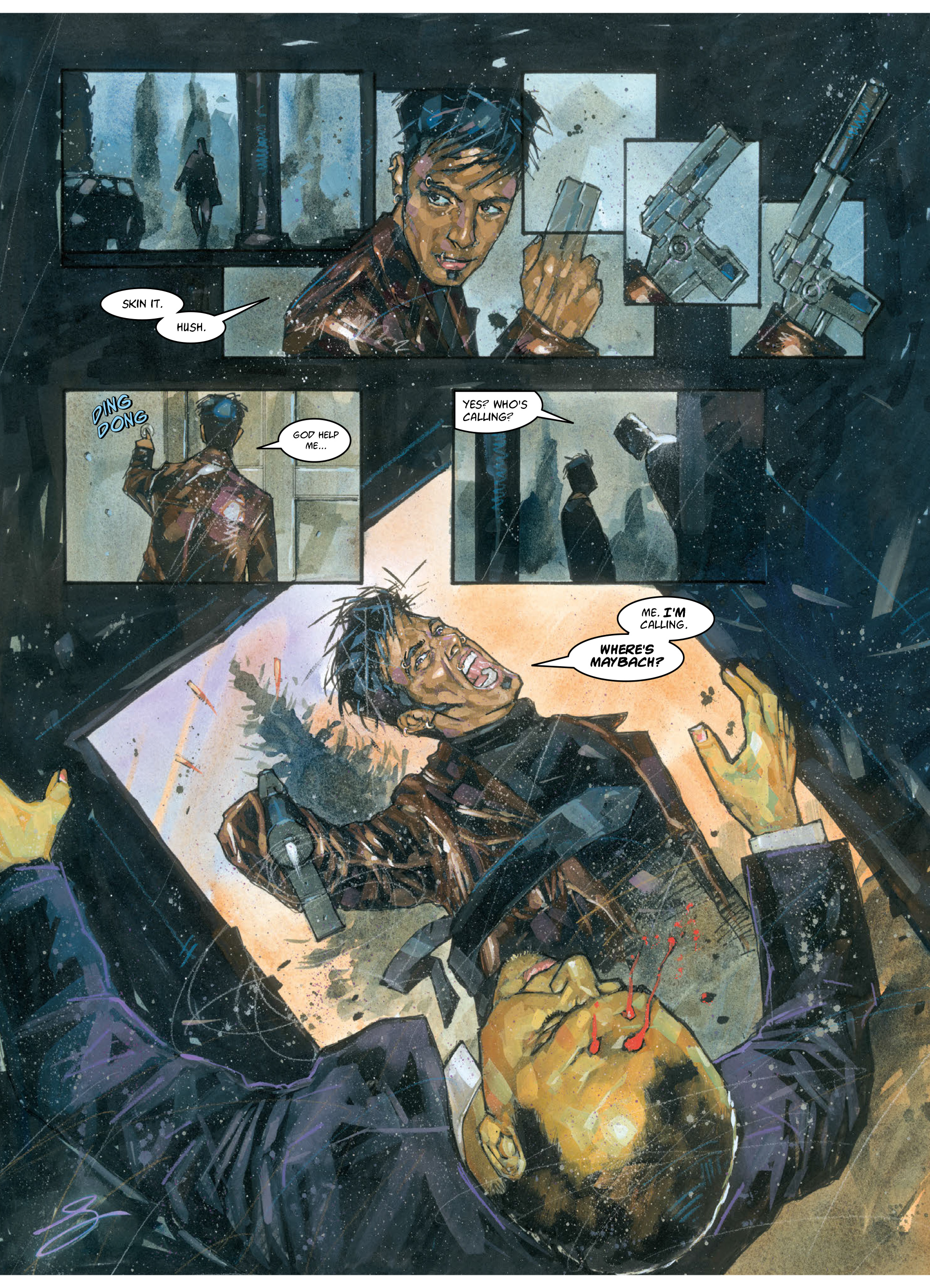 Read online Judge Dredd Megazine (Vol. 5) comic -  Issue #378 - 105