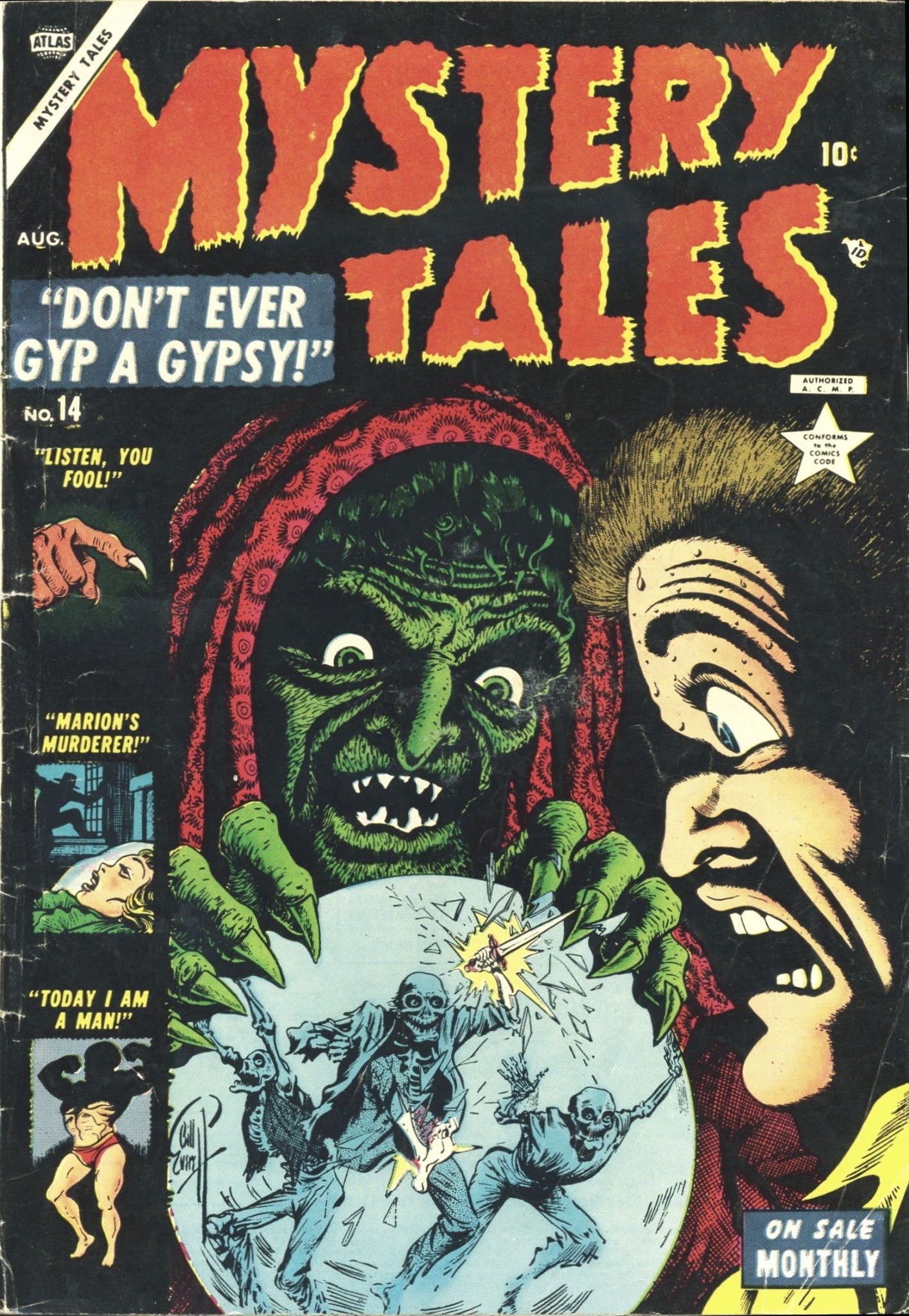 Read online Mystery Tales comic -  Issue #14 - 1
