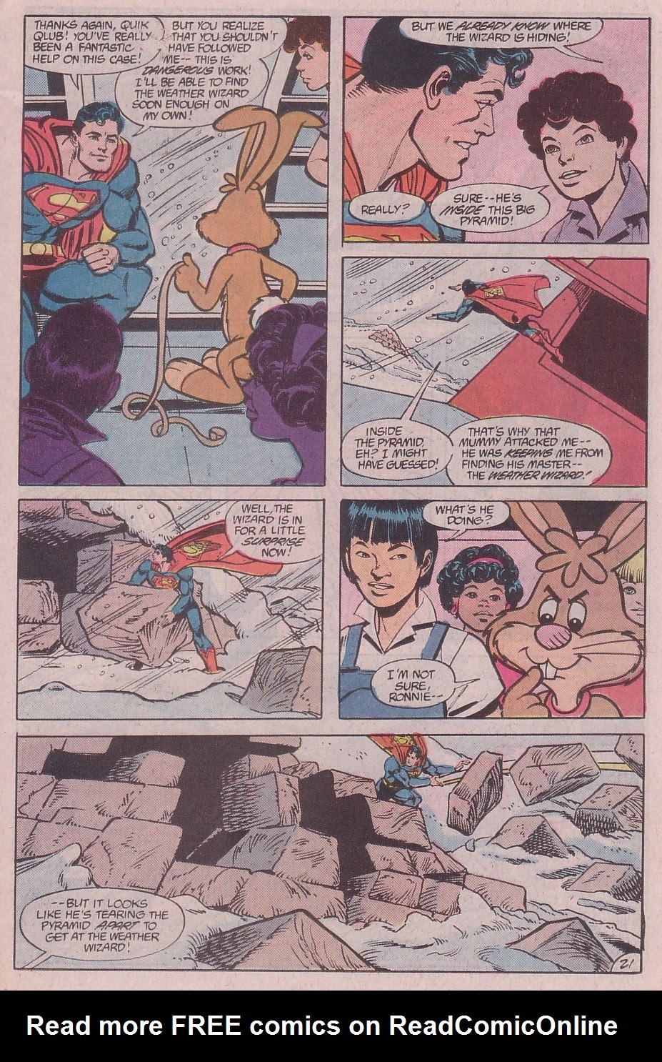 Read online Superman Meets the Quik Bunny comic -  Issue # Full - 23