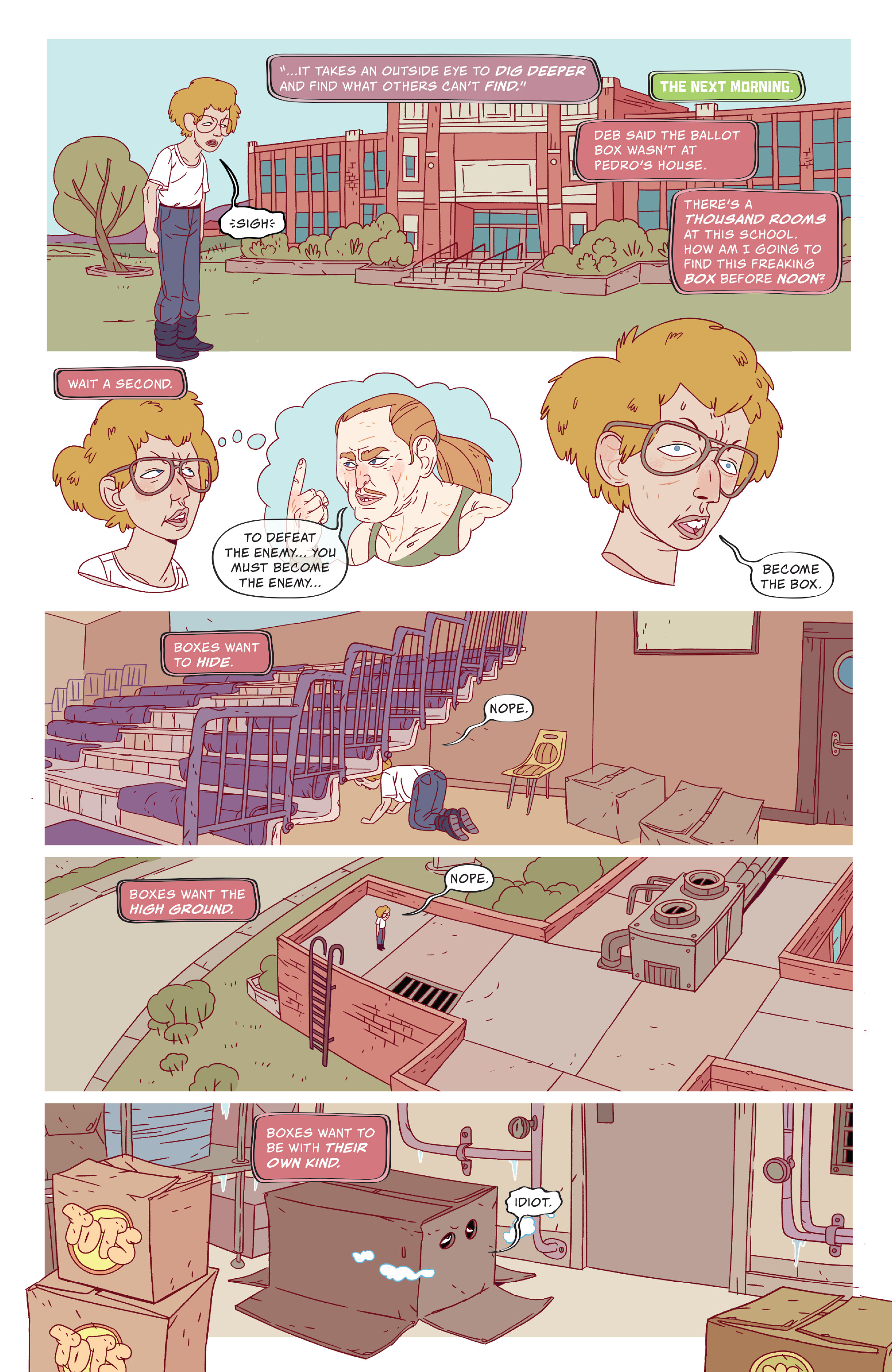 Read online Napoleon Dynamite comic -  Issue #1 - 18