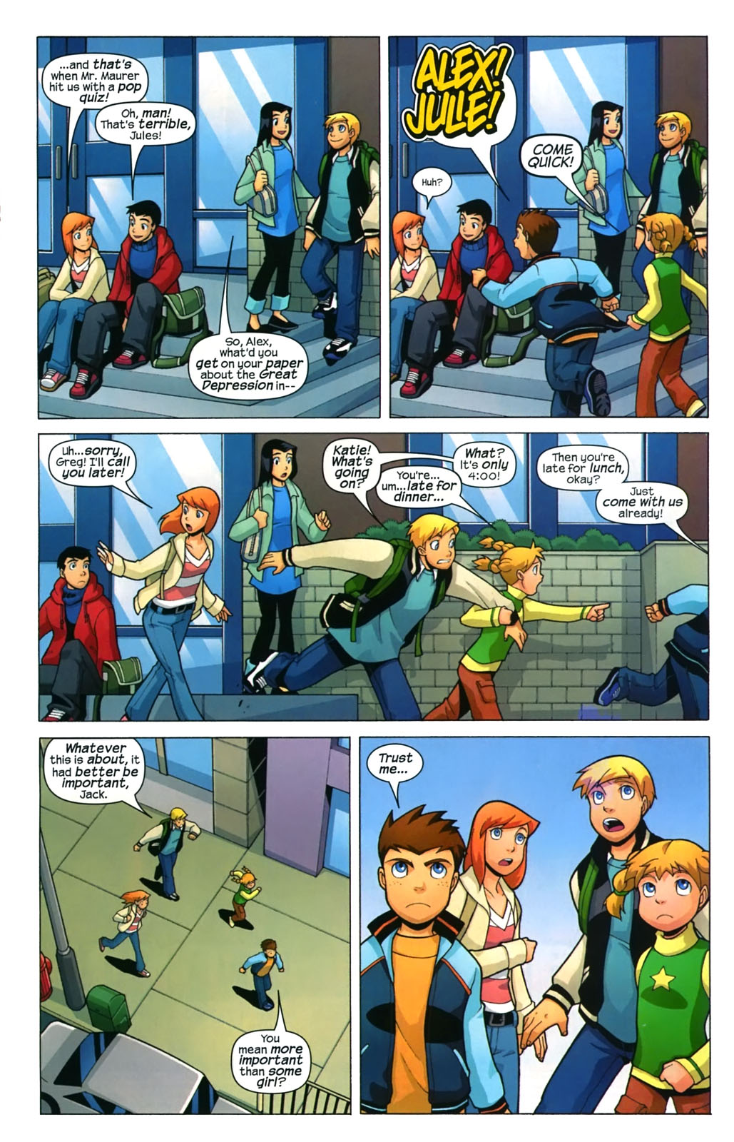 Read online X-Men and Power Pack comic -  Issue #4 - 2