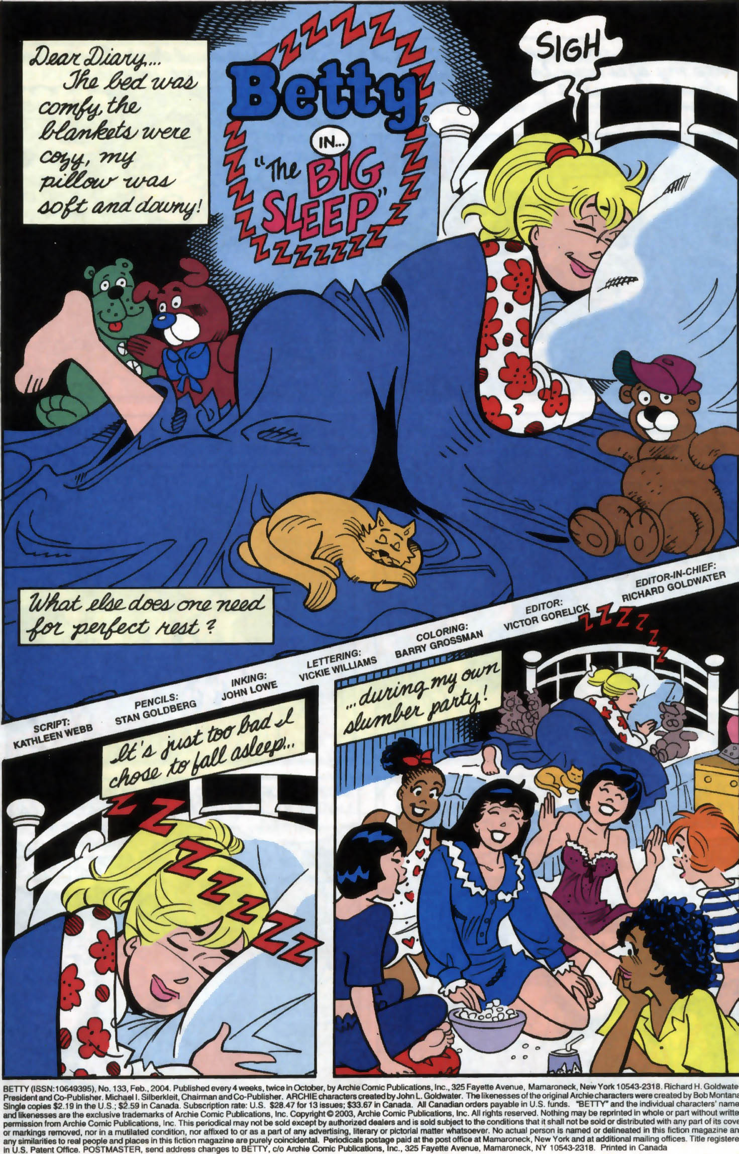 Read online Betty comic -  Issue #133 - 2