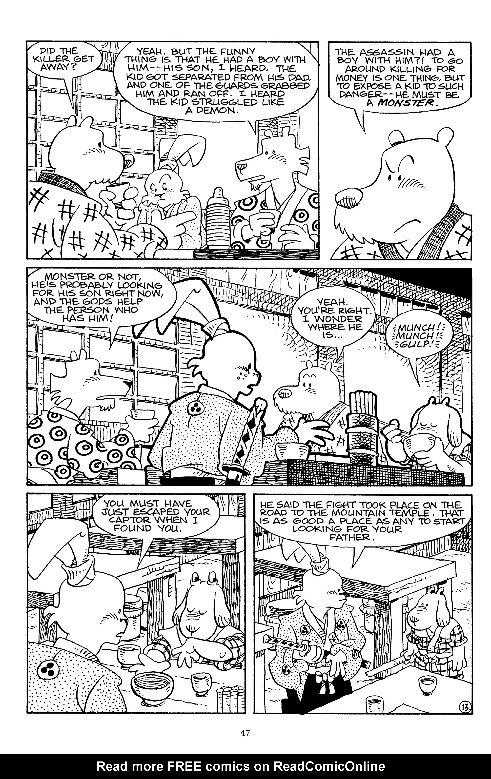 Read online The Usagi Yojimbo Saga comic -  Issue # TPB 4 - 47